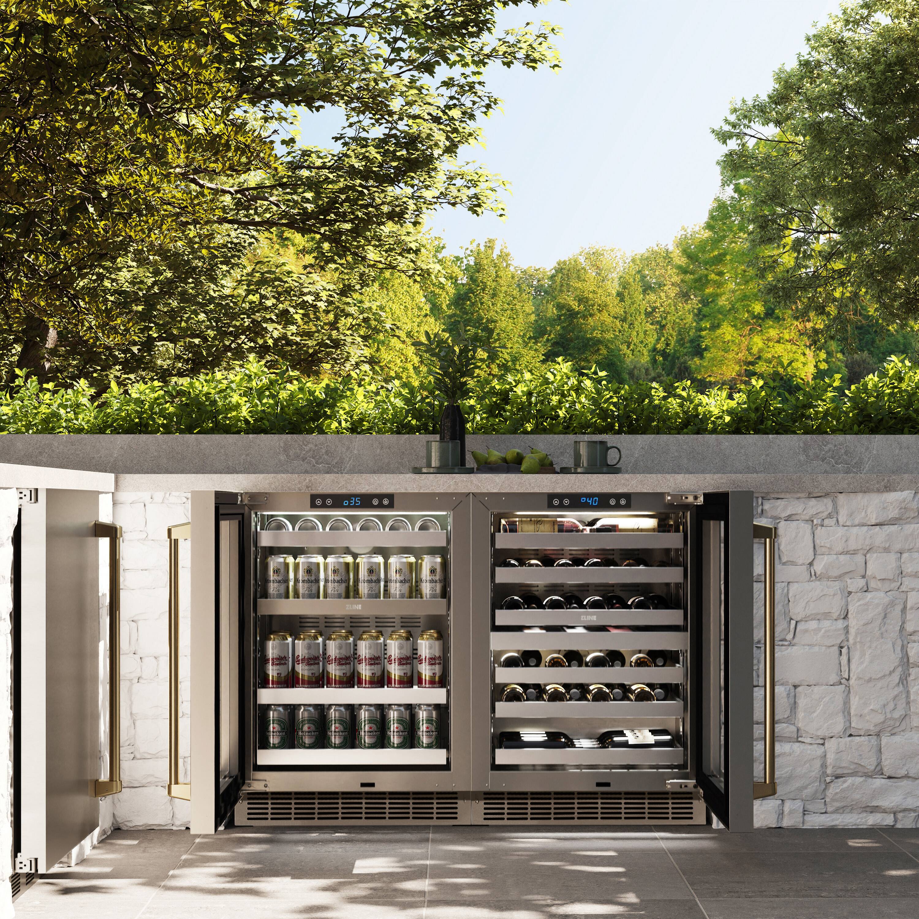 ZLINE KITCHEN & BATH RWDOZ-GS-24-G Wine-Chillers - View #14