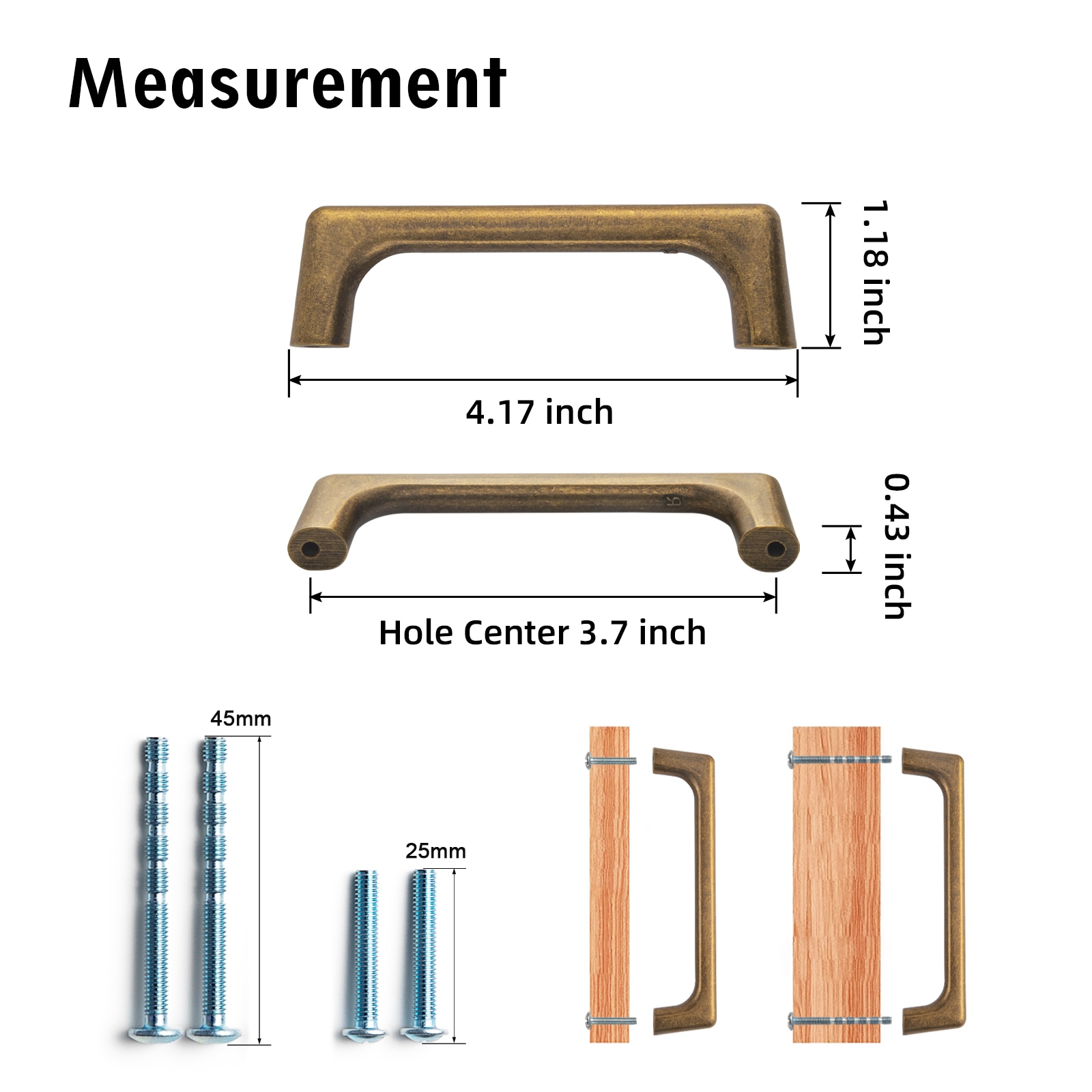 Miaokesen 6673GT-96-12 Cabinet-Pulls - View #2