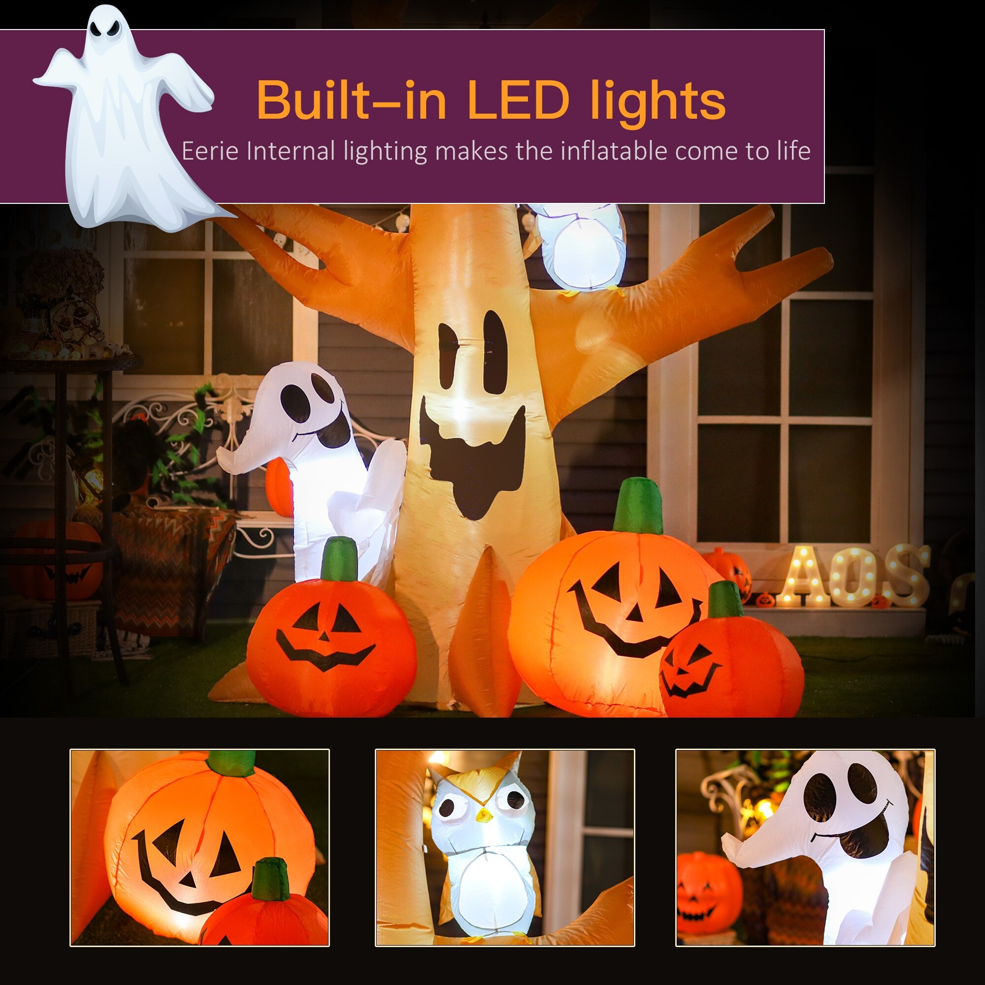 Vorene J-HUS4JY8G1NB5 Outdoor-Halloween-Decor - View #6