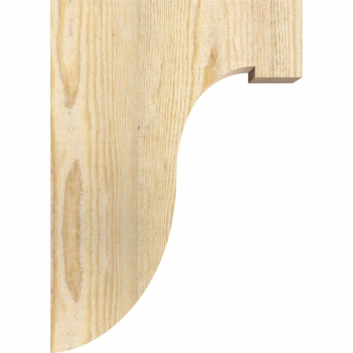 Ekena Millwork COR04X10X14DEL00RDF corbels - View #3