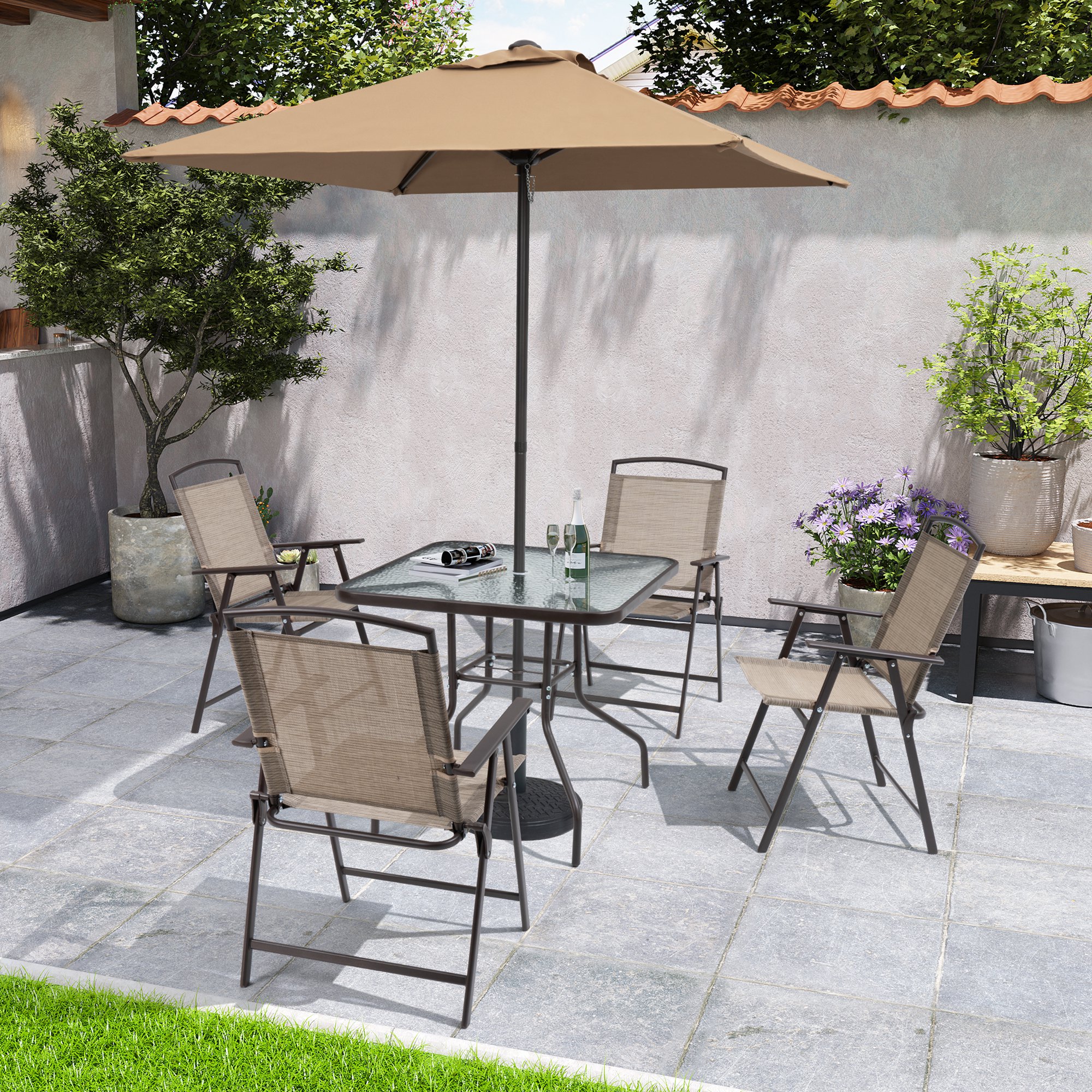 Crestlive Products CL-DC009BEI Patio-Conversation-Sets - View #8