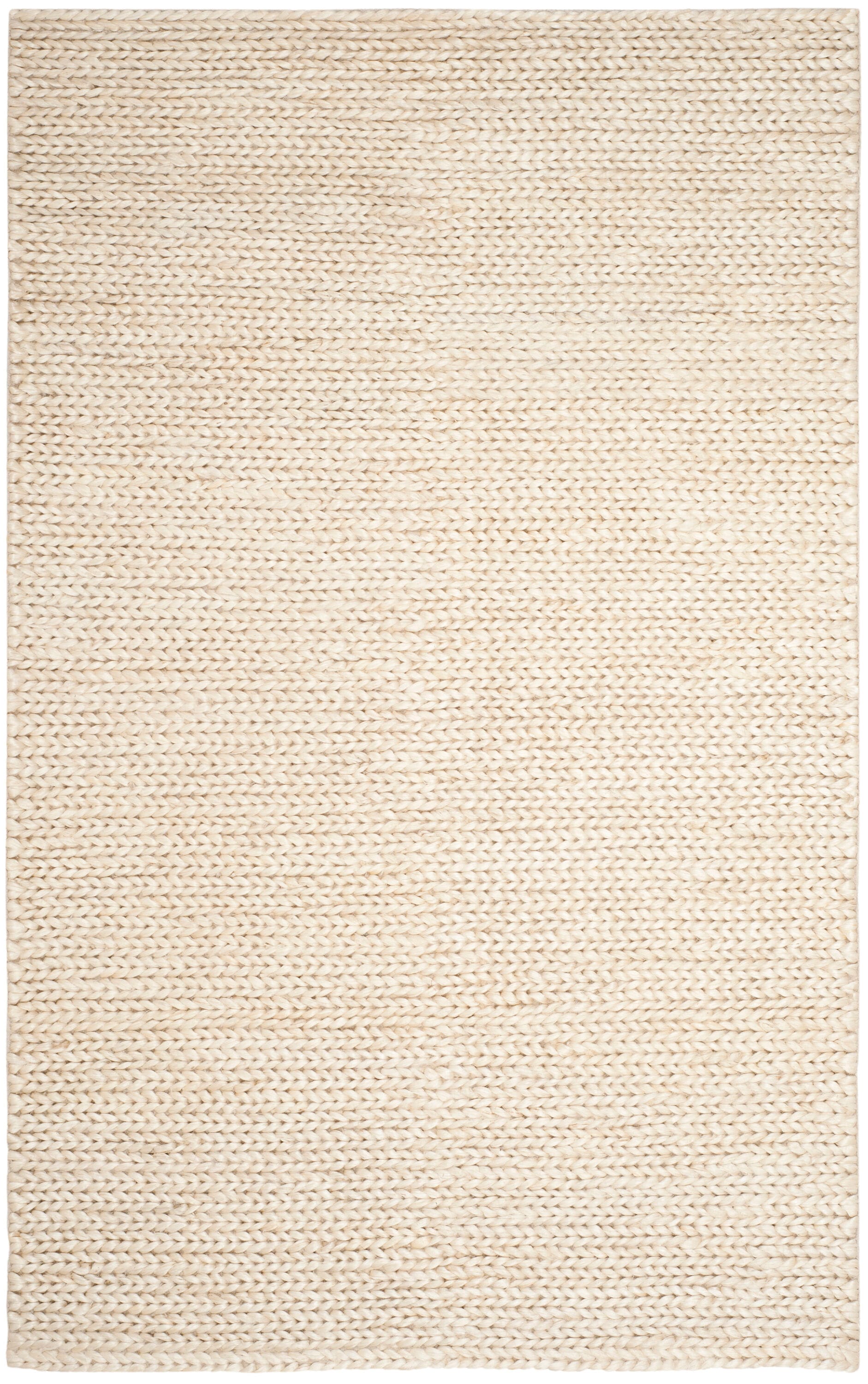 Ivory Handwoven Jute 6' x 9' Area Rug
