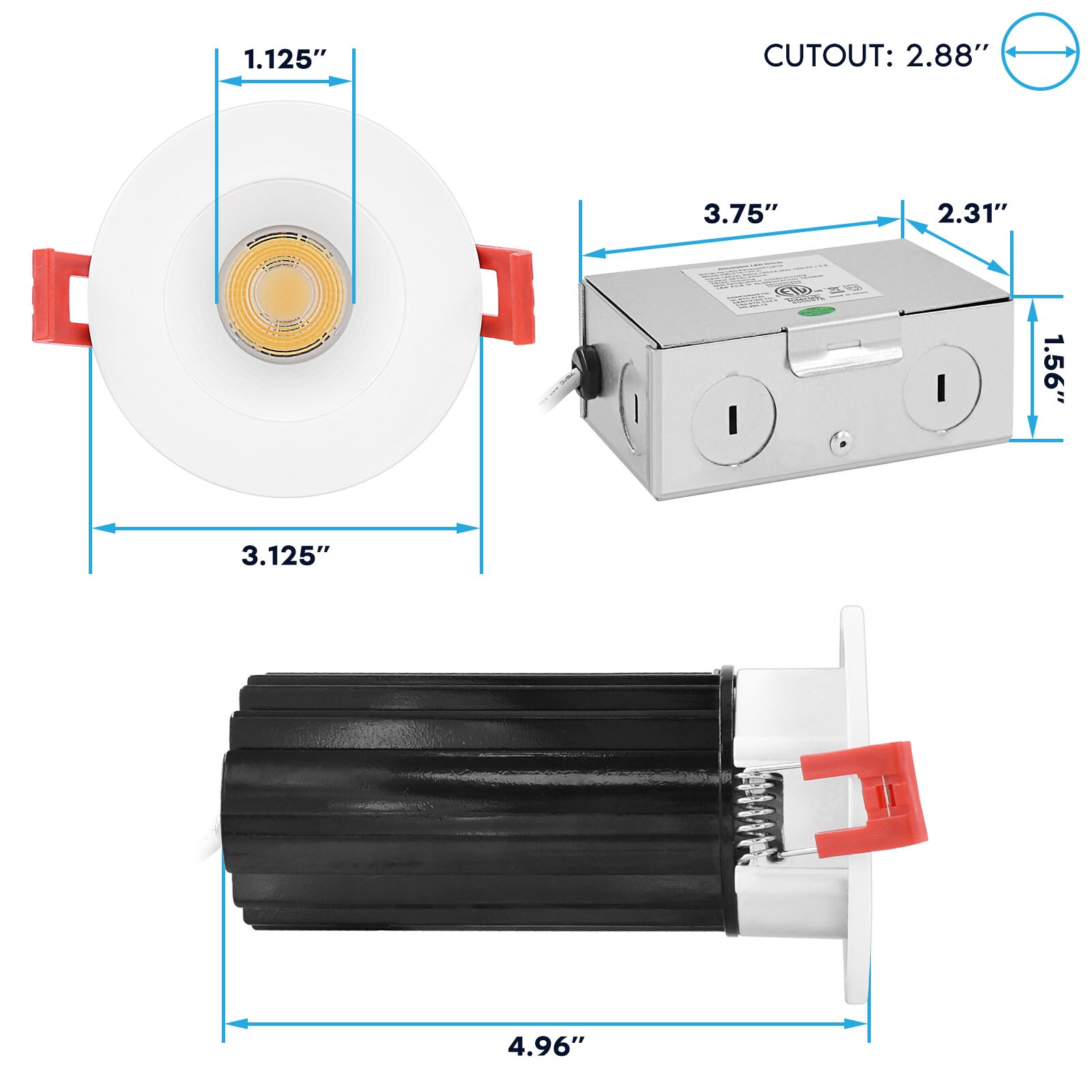 Luxrite LR23415-1PK Led-Retrofit-Downlight - View #10