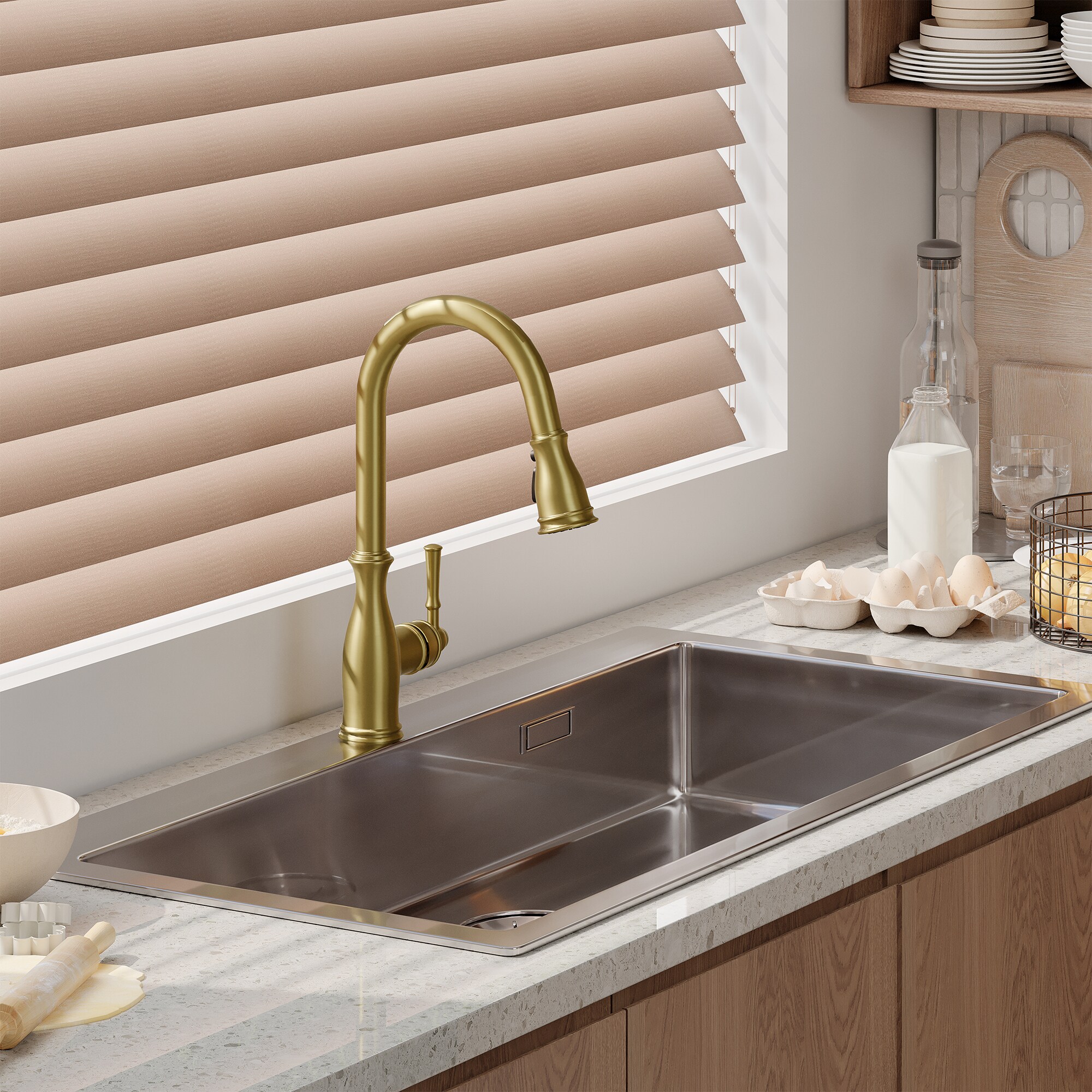 Clihome CL603C Kitchen-Faucets - View #2