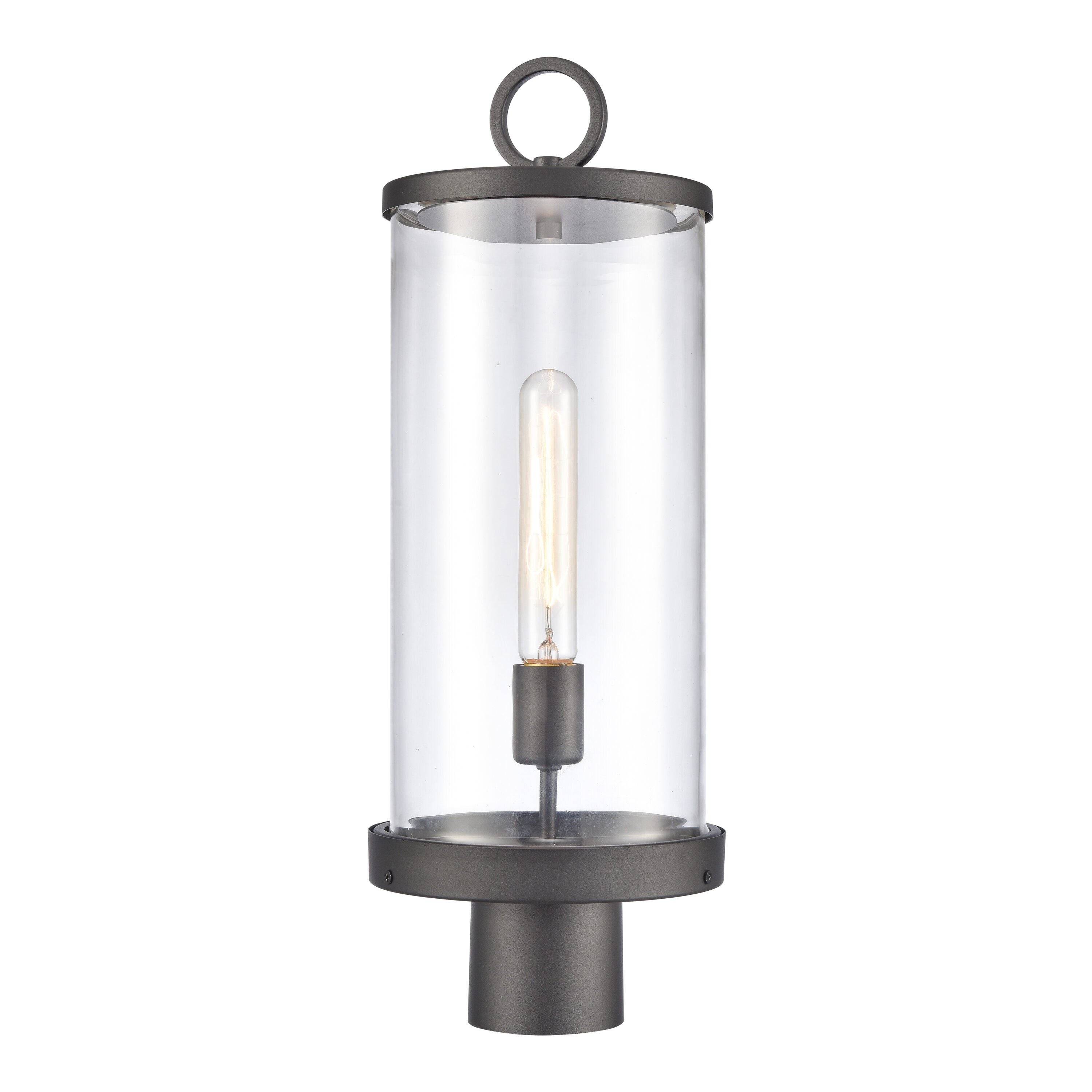 Westmore by ELK Lighting LW-202302010186 Meadow 20.75-Inches H Charcoal Black Hardwired Incandescent Post light