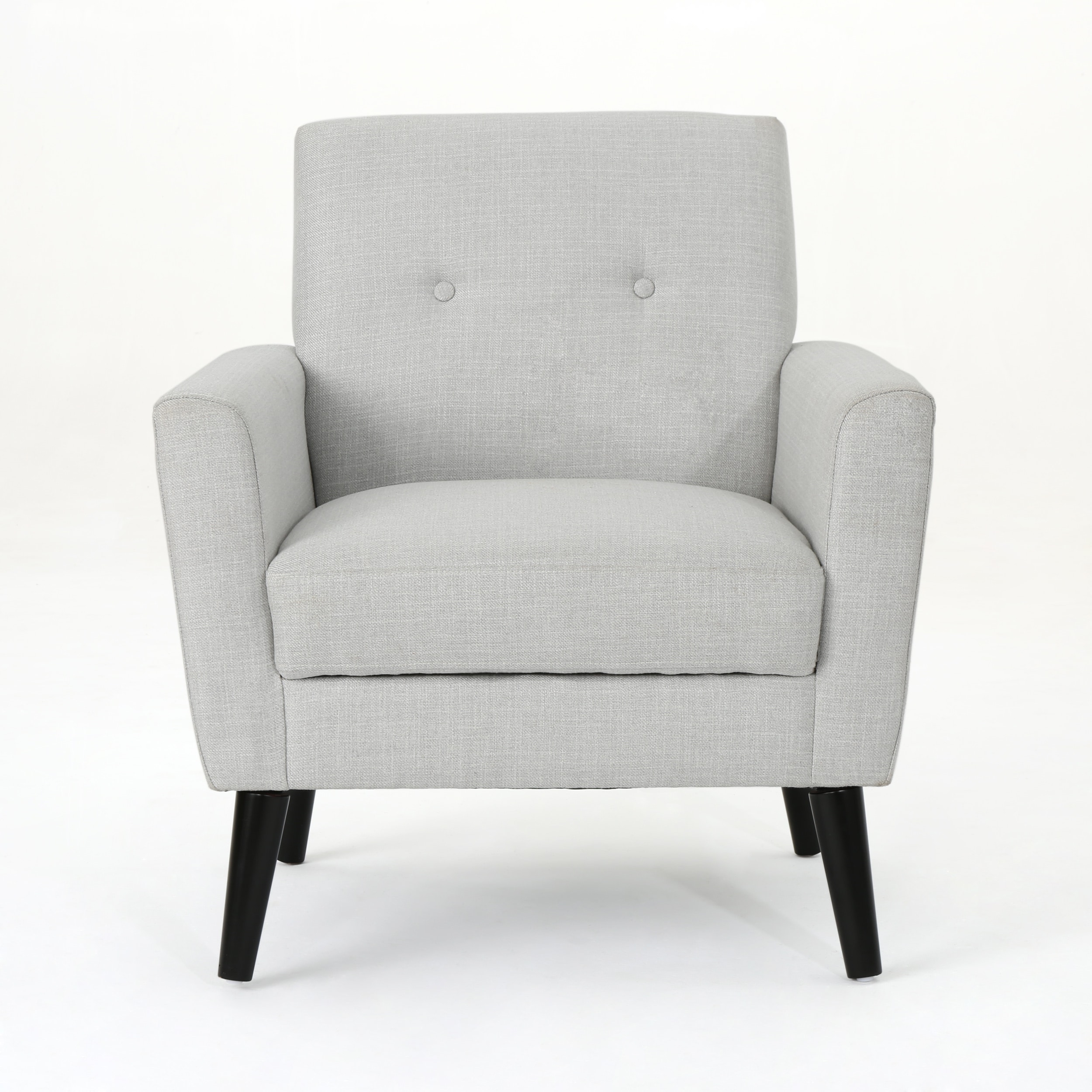 Best Selling Home Decor 303247 Modern Light Gray Club Chair