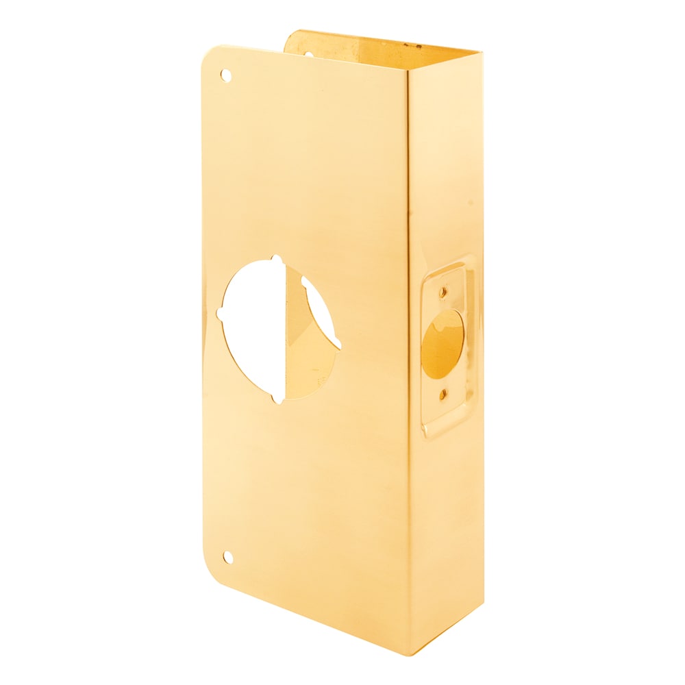 Prime-Line MP9541 3-7/8-in W x 9-in H Polished Door Reinforcer Reinforcing mount