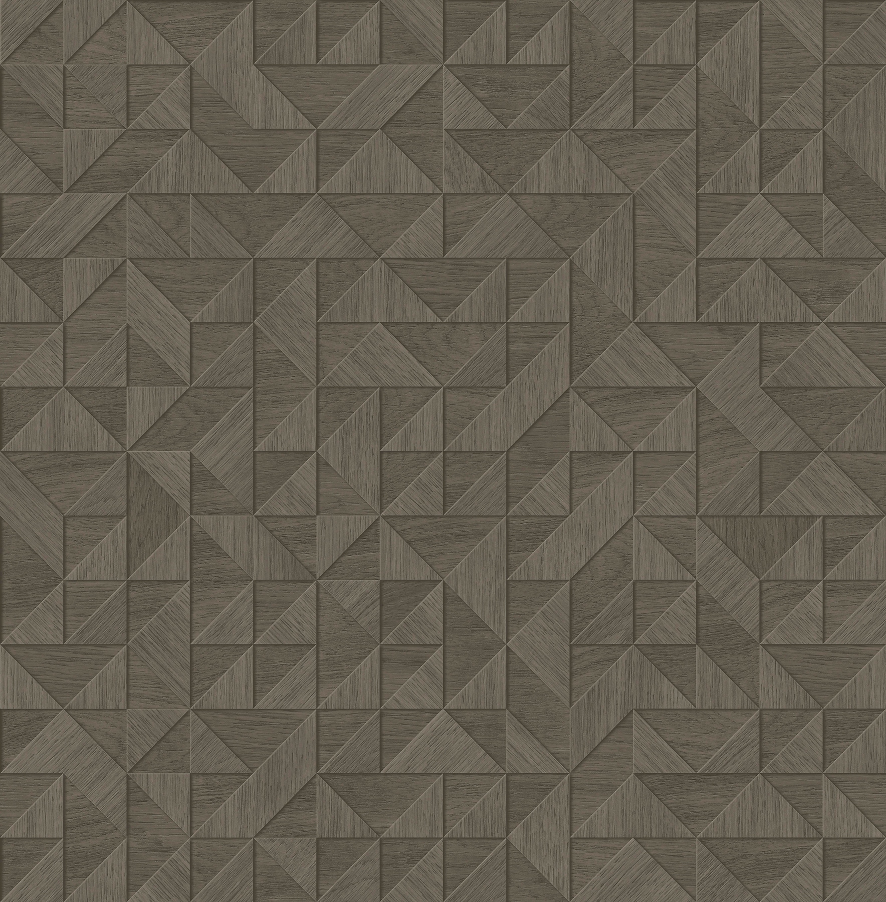 Decorline 2896-25327 Architecture 56.4-Sq. Feet Dark Grey Non-woven Geometric Unpasted Wallpaper