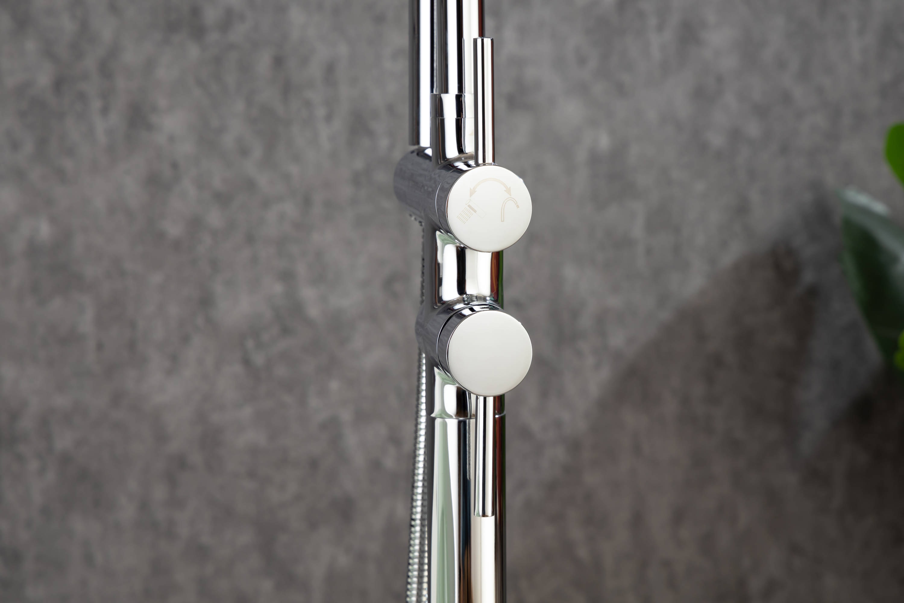 WELLFOR DB-BT5CP Roman-Tub-Faucets - View #8