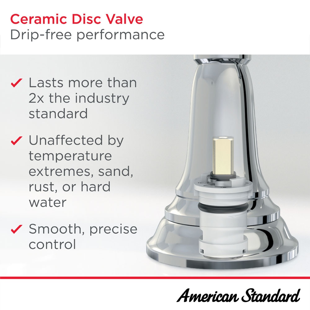 American Standard 7075002.002 Lavatory-Faucets - View #3