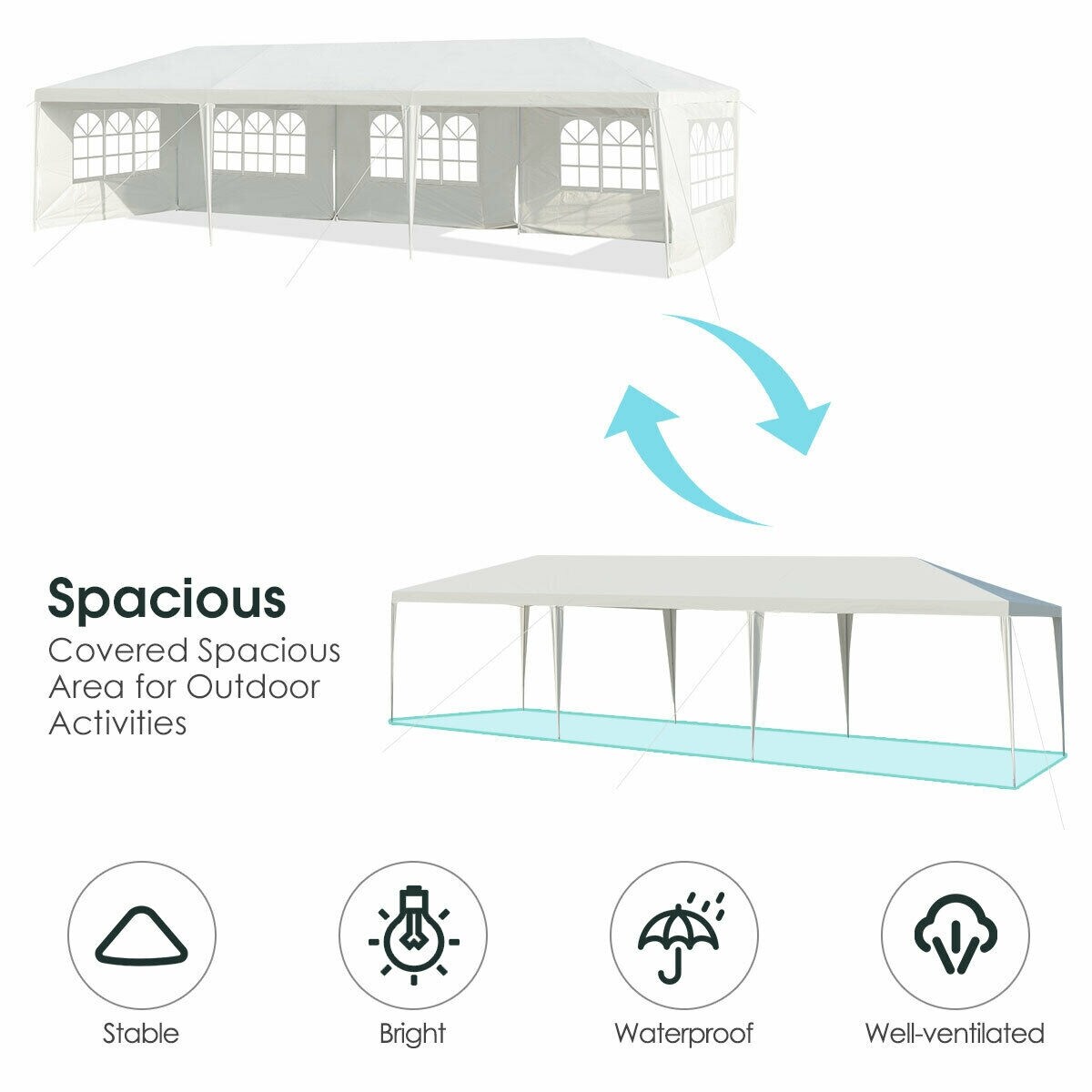Clihome CWCH-OP39C35WH Canopies-Sl - View #7