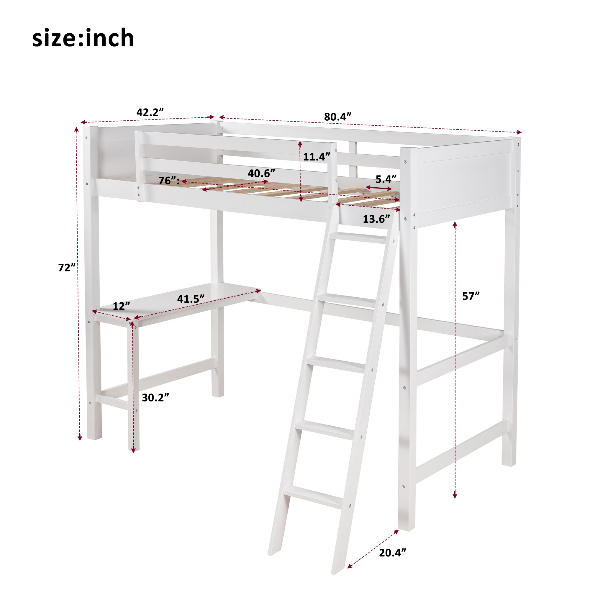 CASAINC LY-WF198463AAK Bunk-Beds - View #7
