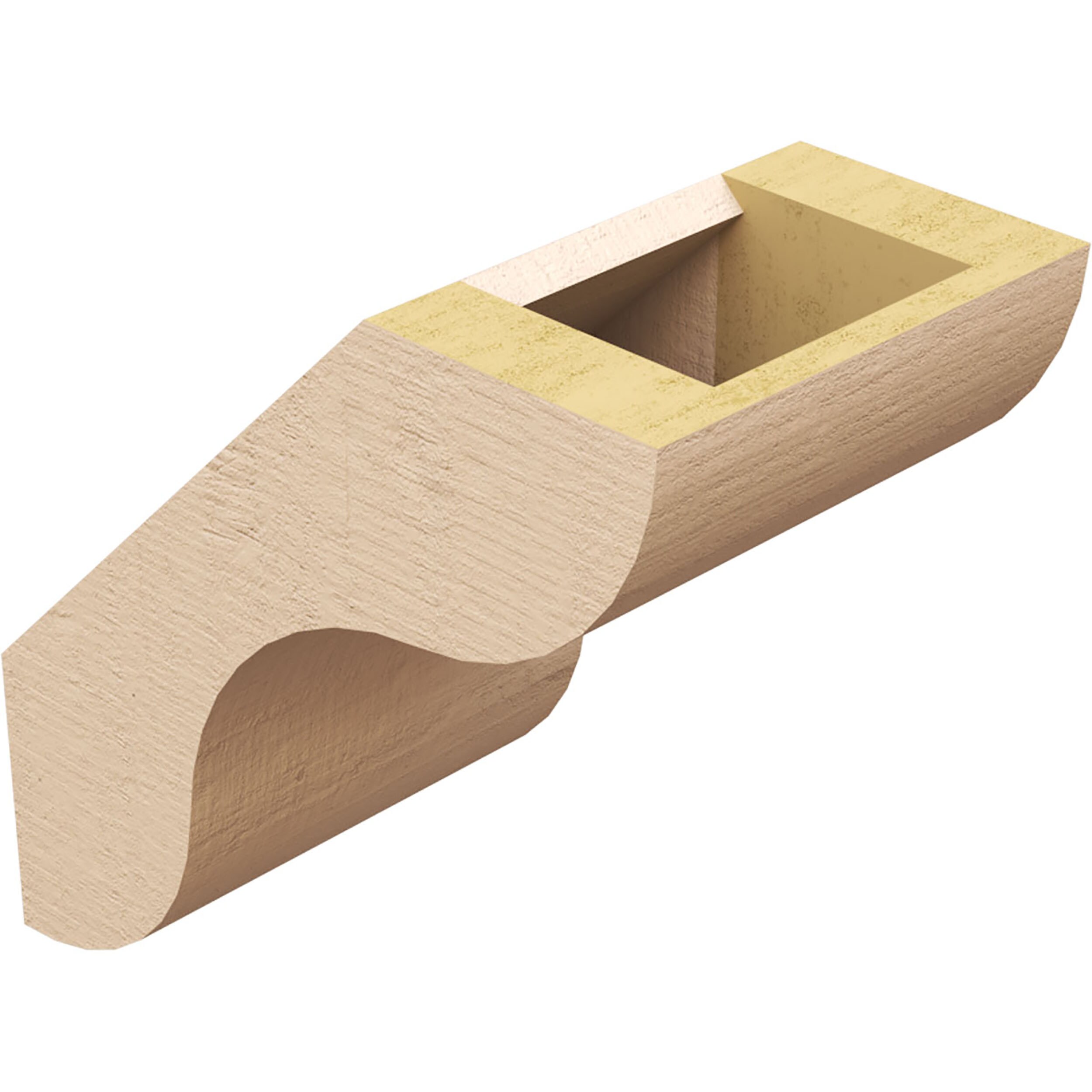 Ekena Millwork BRCUR05X08X08CARRCPR braces - View #12