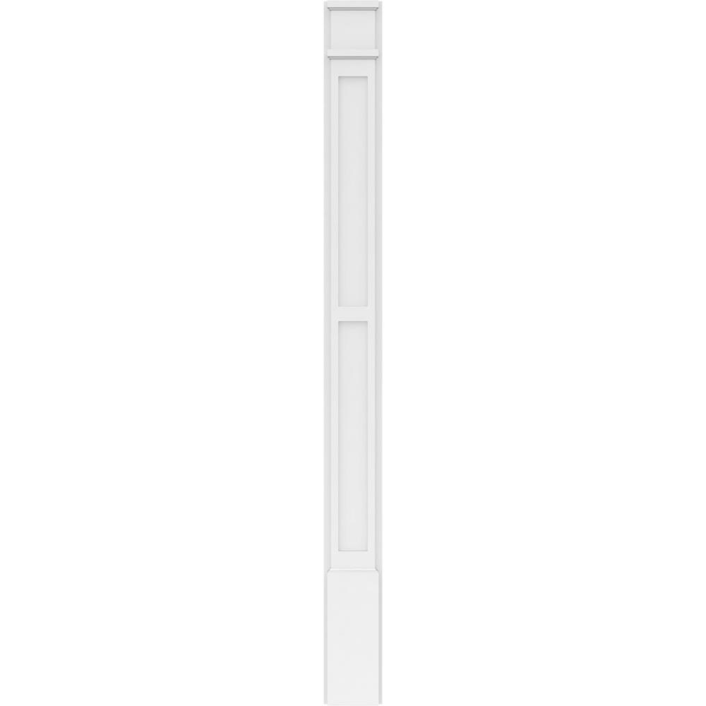 Ekena Millwork PILP06X072DFP02-2 Entry-Door-Casing-Accents - View #3