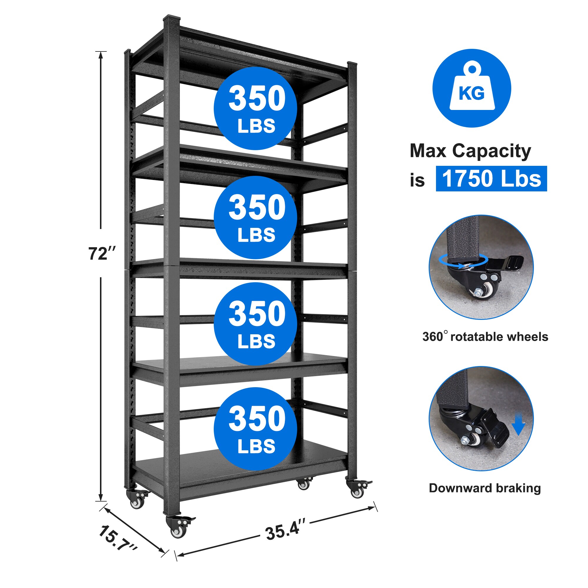 Maocao Hoom BH121752 Free-Standing-Shelving - View #16