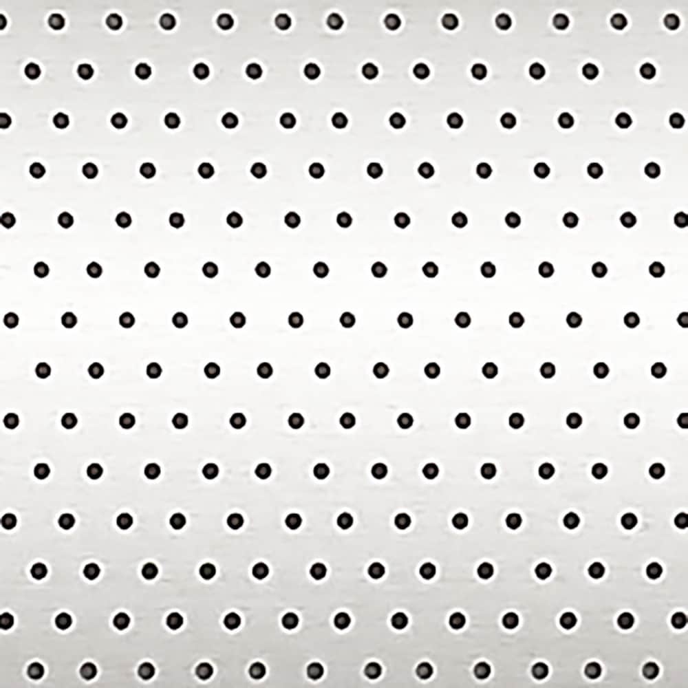 Bali 04B-121P Horizontal Brushed Aluminum Room darkening Vinyl Mini-blinds swatch