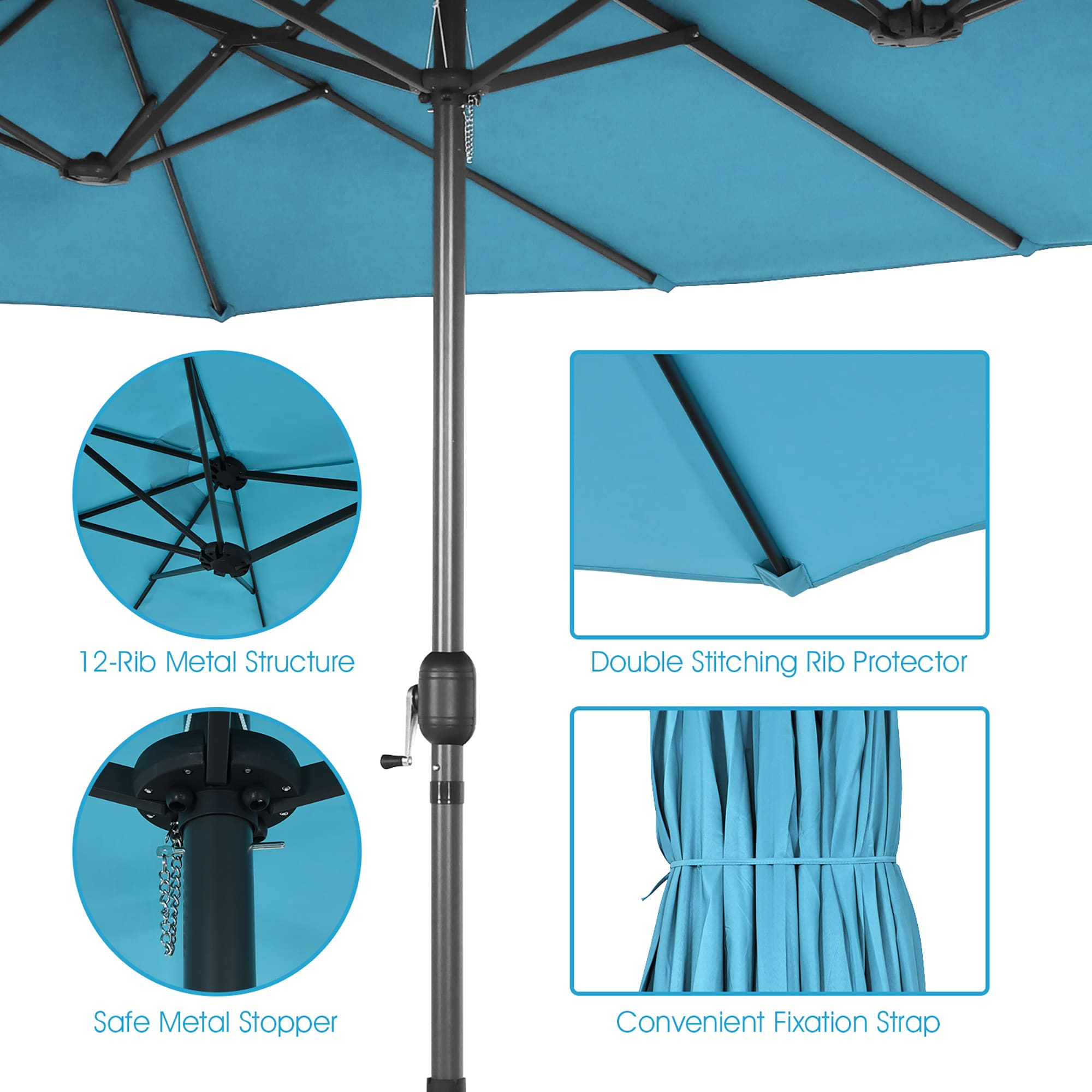 Costway LWS00257 Umbrellas-2 - View #6