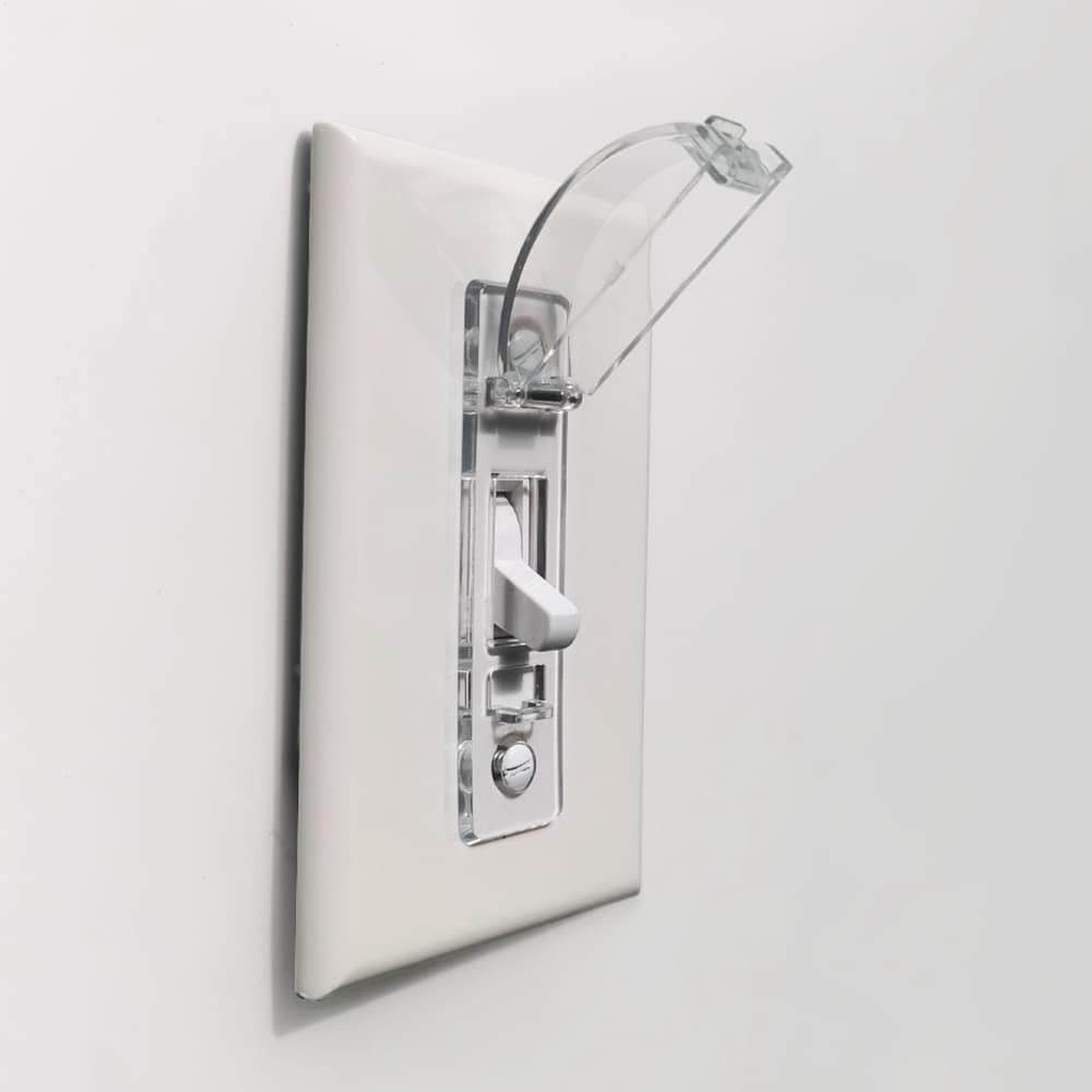 Etokfoks Clear Wall Switch Guard for Standard Toggle Switches 2 Pack ...