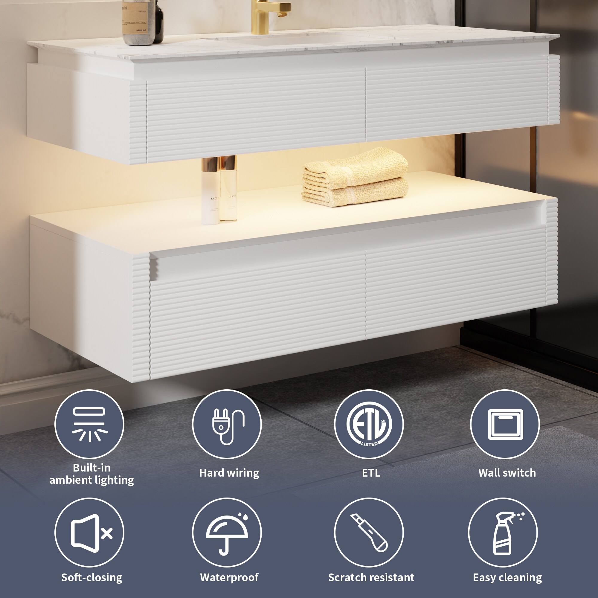 ExBrite SC4820V13WH Bath-Vanity-Combo - View #5