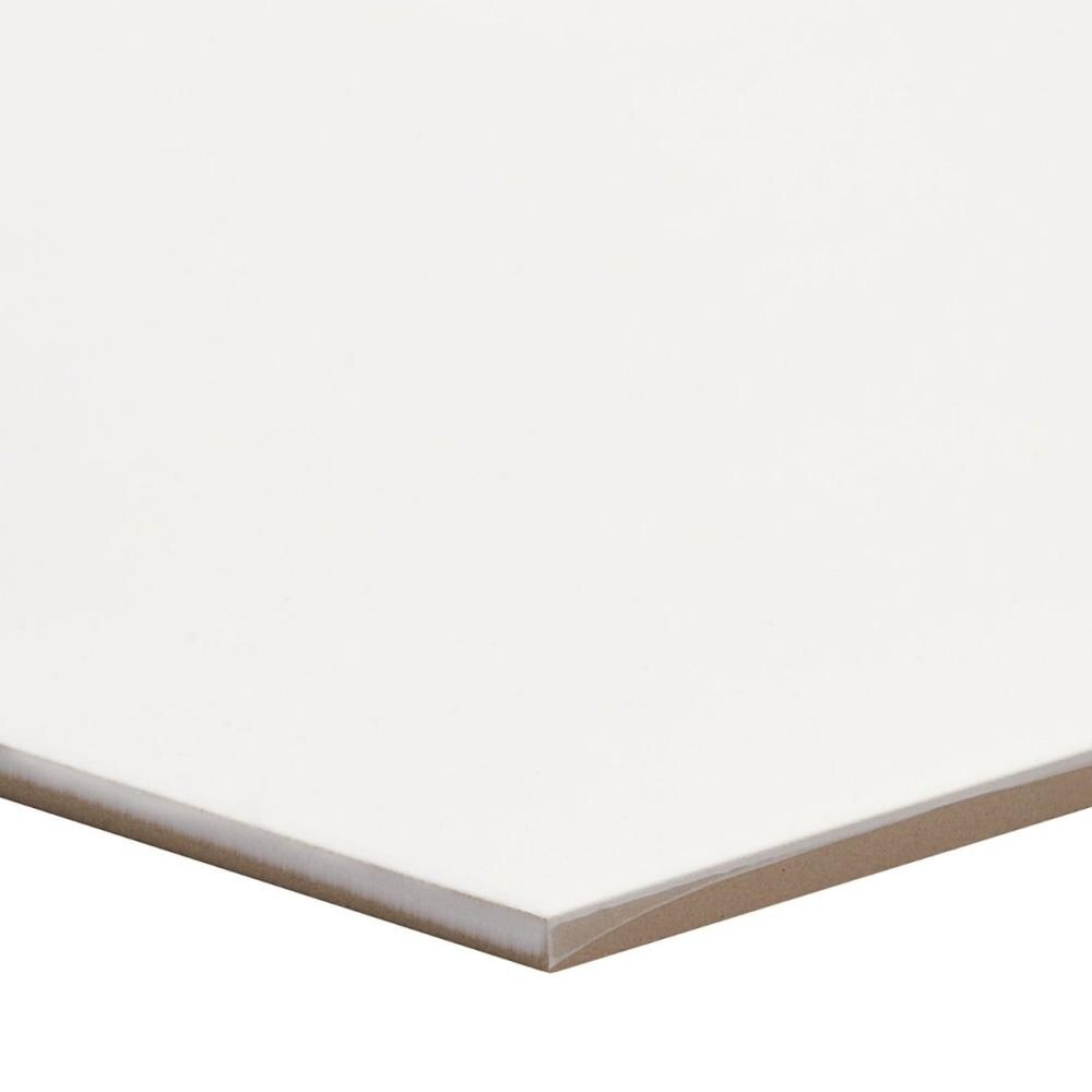 Artmore Tile (Sample) Maestro White 10-in x 11-in Matte Porcelain ...