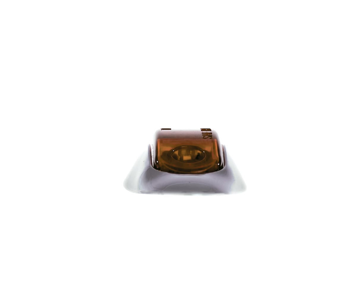 Uriah Products UL168100 Marker Light Led Amber 2 3/4 x 3/4 W/Chrm Mnt