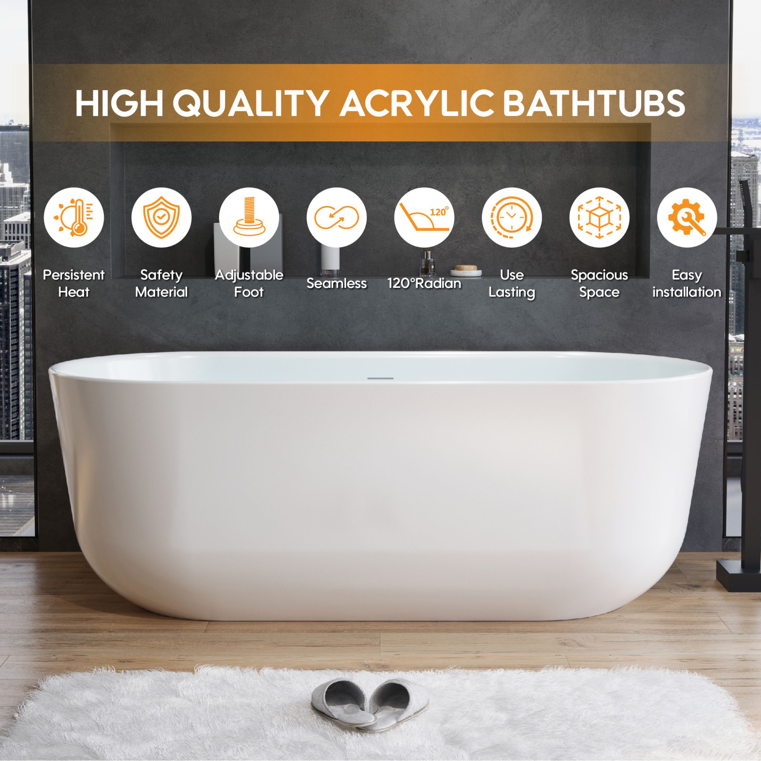 LIVIZA LBTG-VZ67SEN bathtubs - View #16