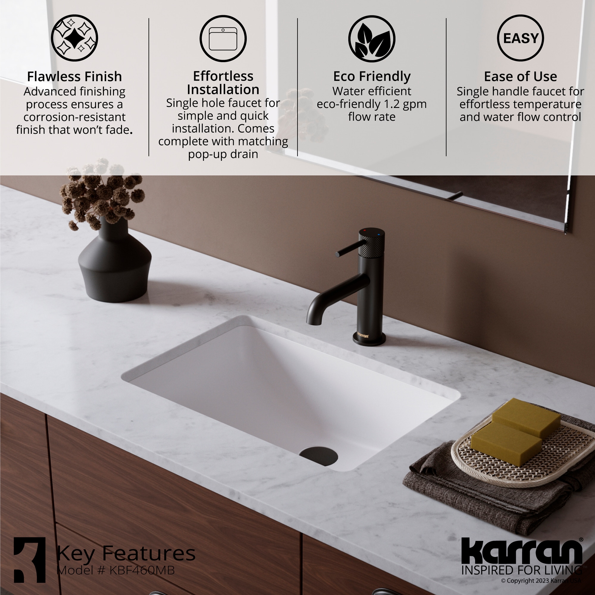 Karran KBF460MB Lavatory-Faucets - View #6