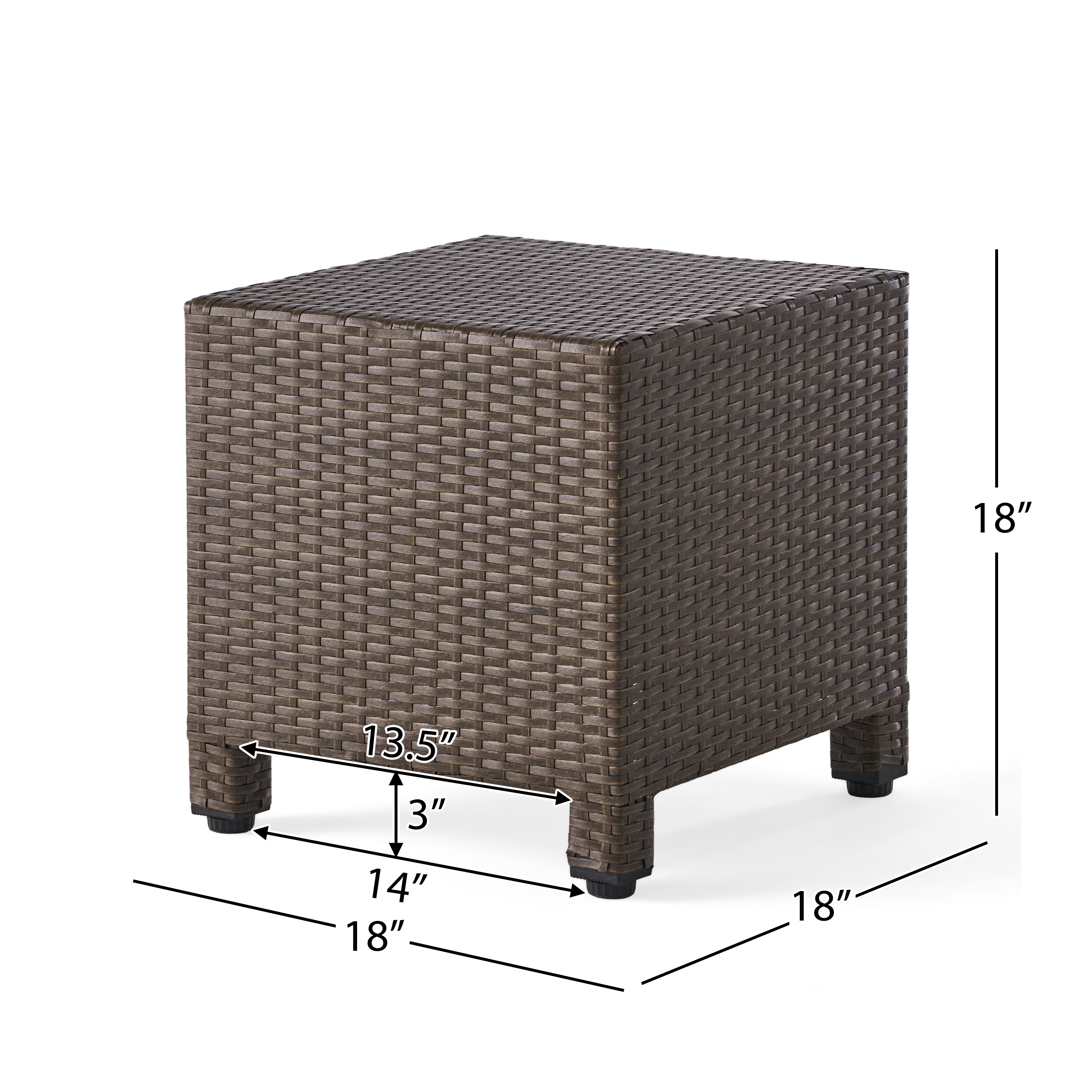 Christopher Knight Home 301470 Patio-Tables - View #6