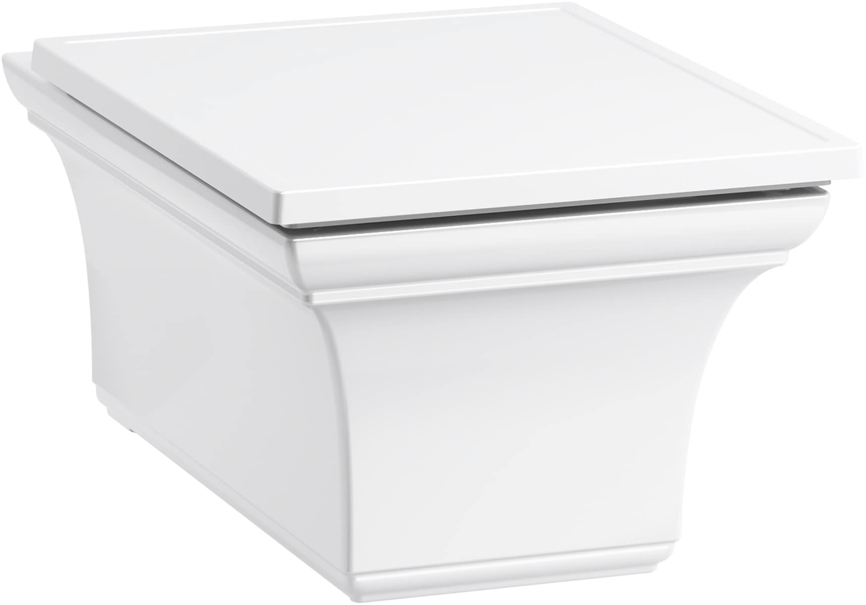 KOHLER Memoirs White Dual Flush Elongated Custom Height 