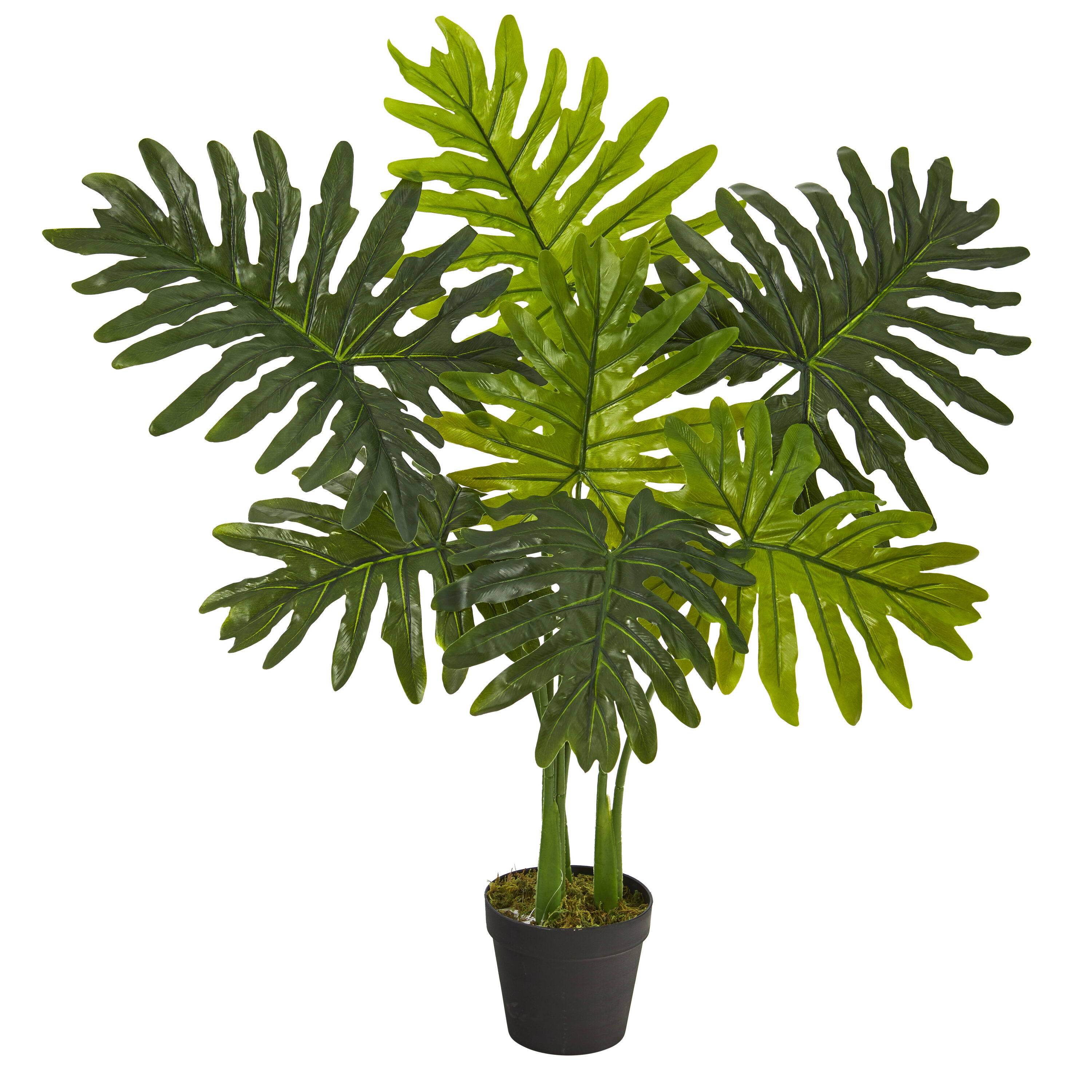  3-ft Philodendron Artificial Plant (Real Touch)