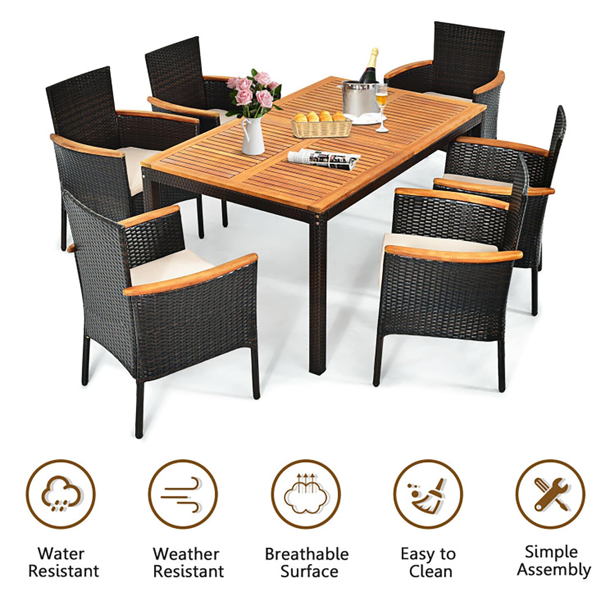 CASAINC TY-W30213867 Patio-Dining-Sets - View #5