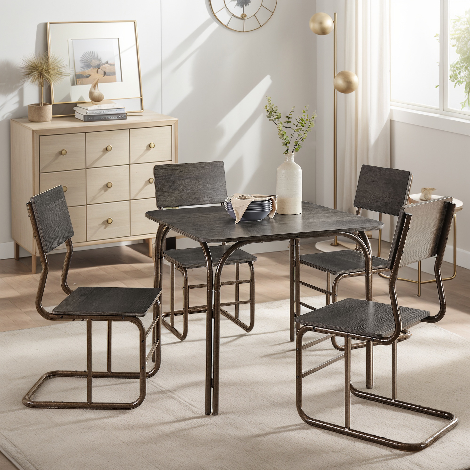 Hrinhom HC-N7009-GRAY Dining-Sets - View #2