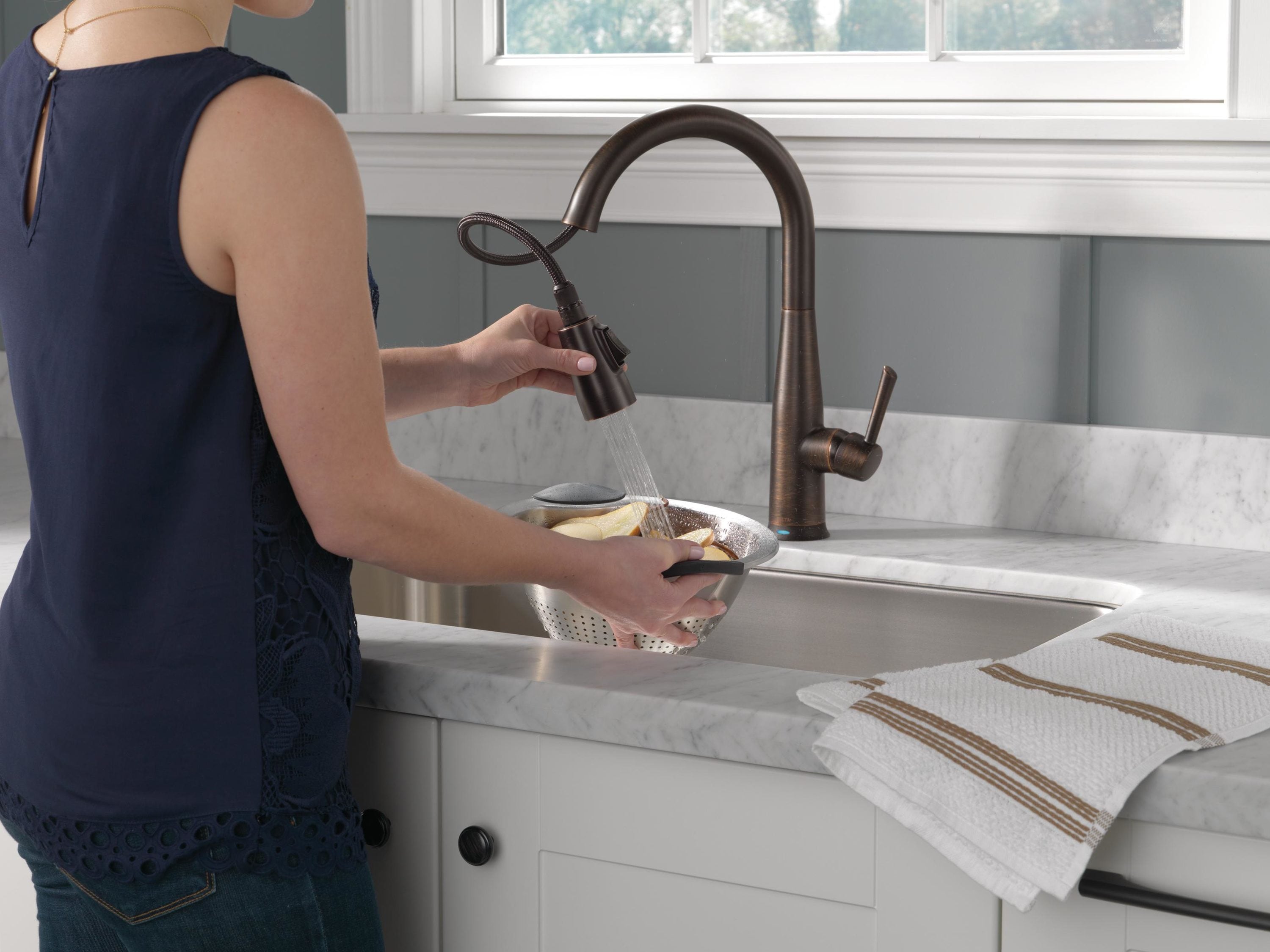 Delta 9113T-RB-DST Kitchen-Faucets - View #11