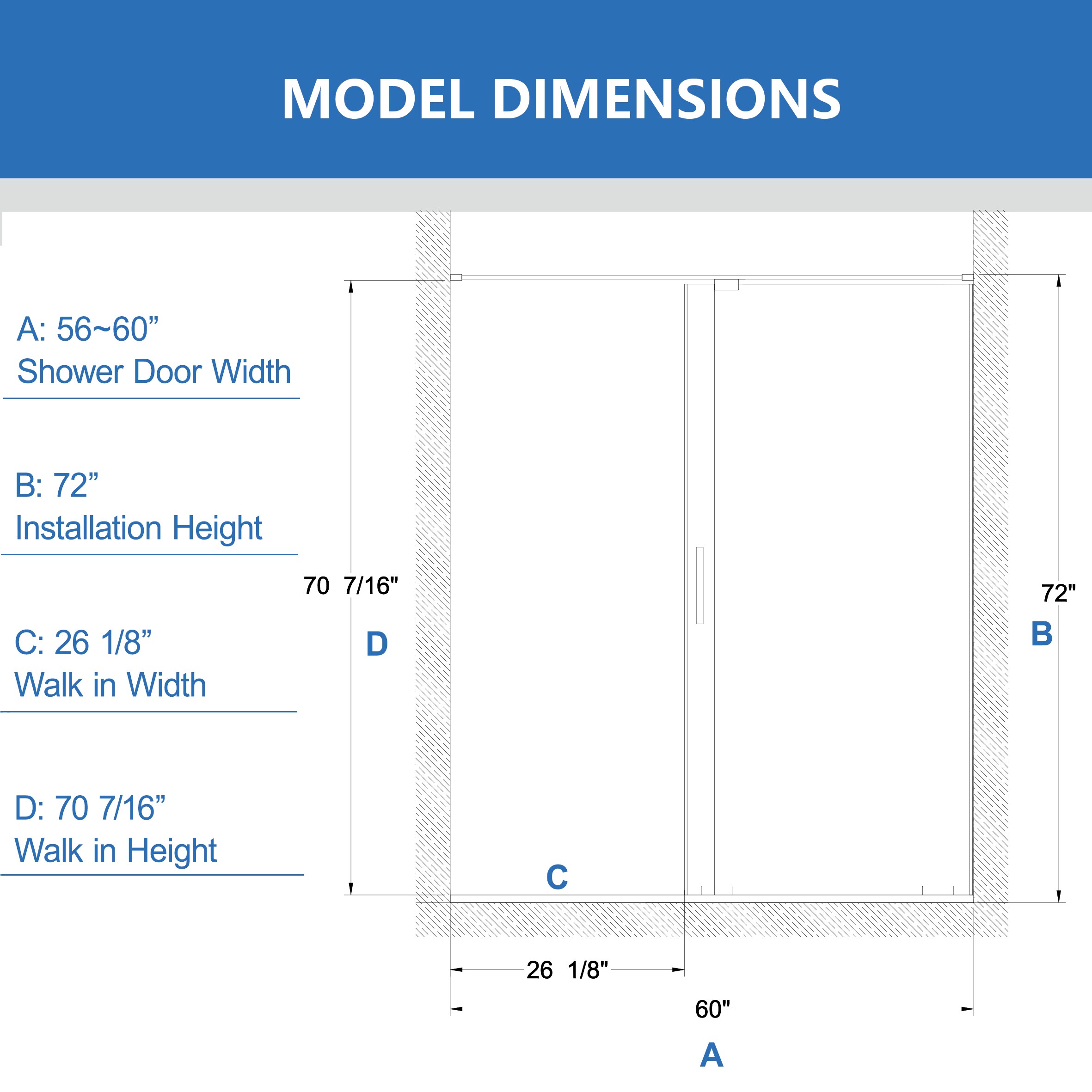 LOVMOR SF-L-W2011P272617 Shower-Doors - View #8