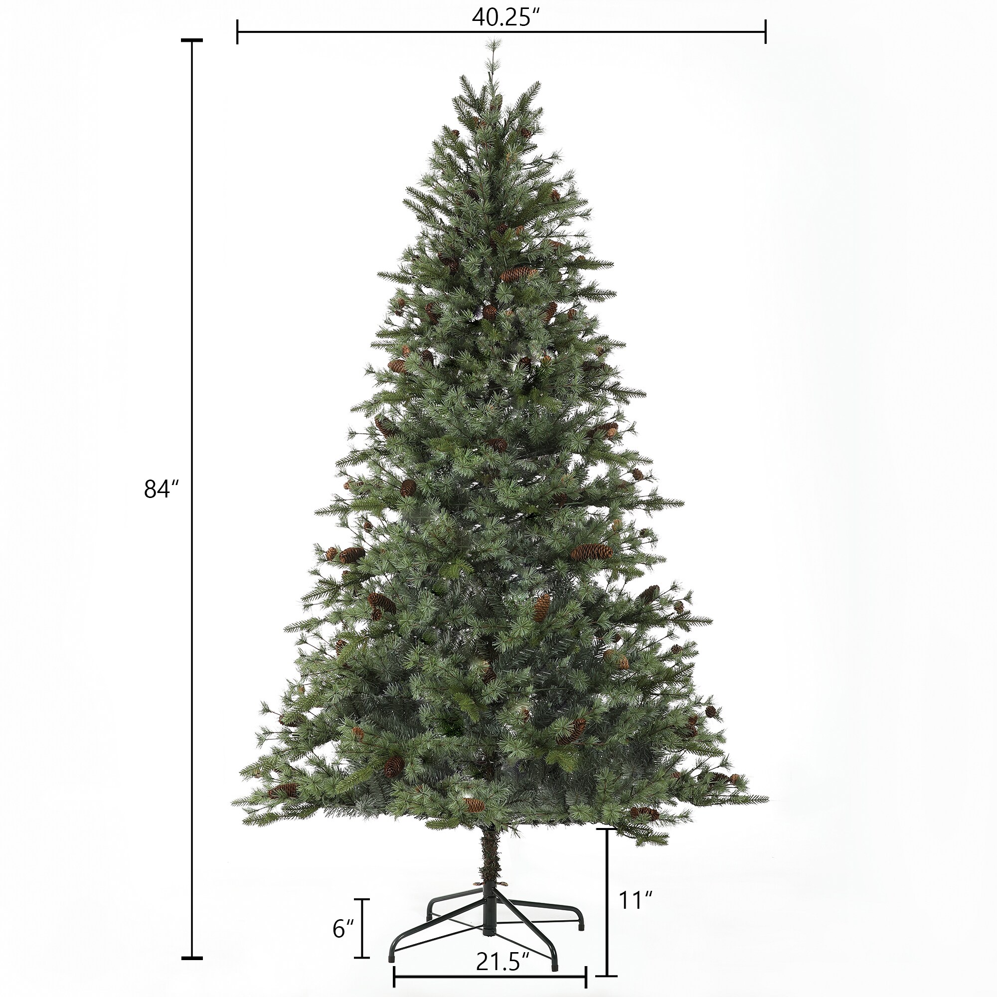 Outdoor LED Christmas Tree Light, 7FT 400 LED Smart Christmas Tree