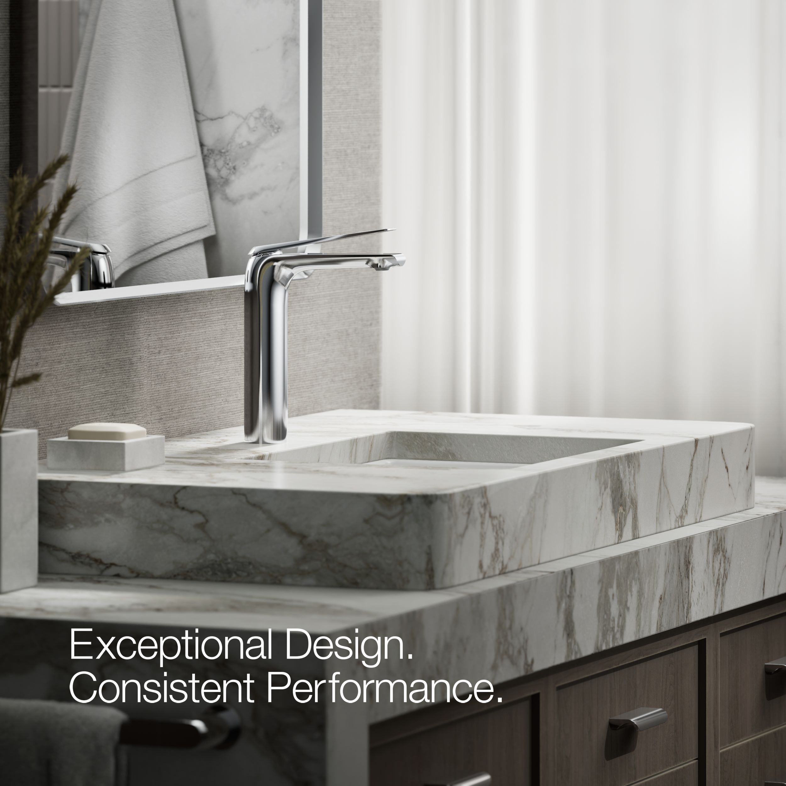 KOHLER K-97347-4-CP Lavatory-Faucets - View #4