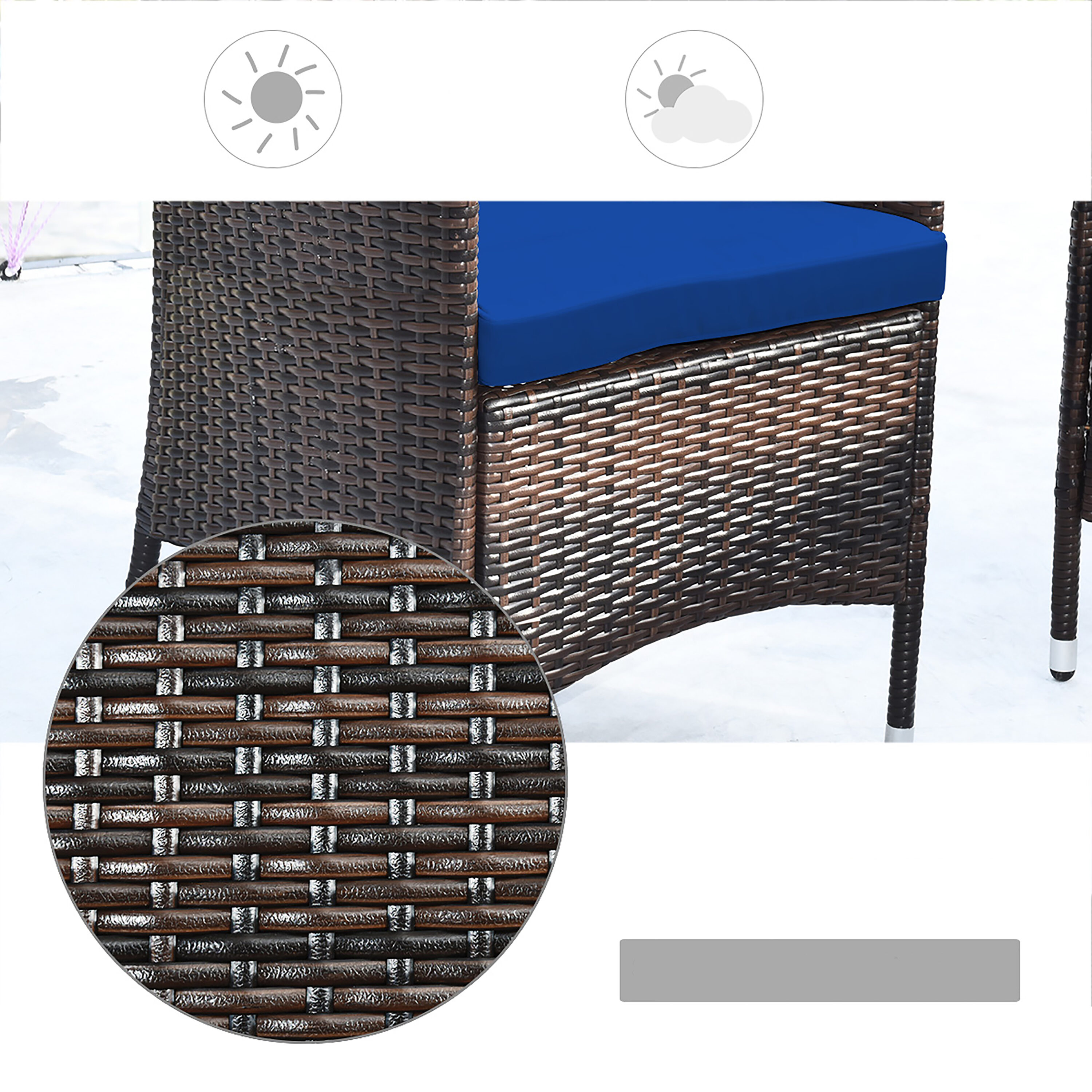 Costway HW67772NY Patio-Conversation-Sets - View #4