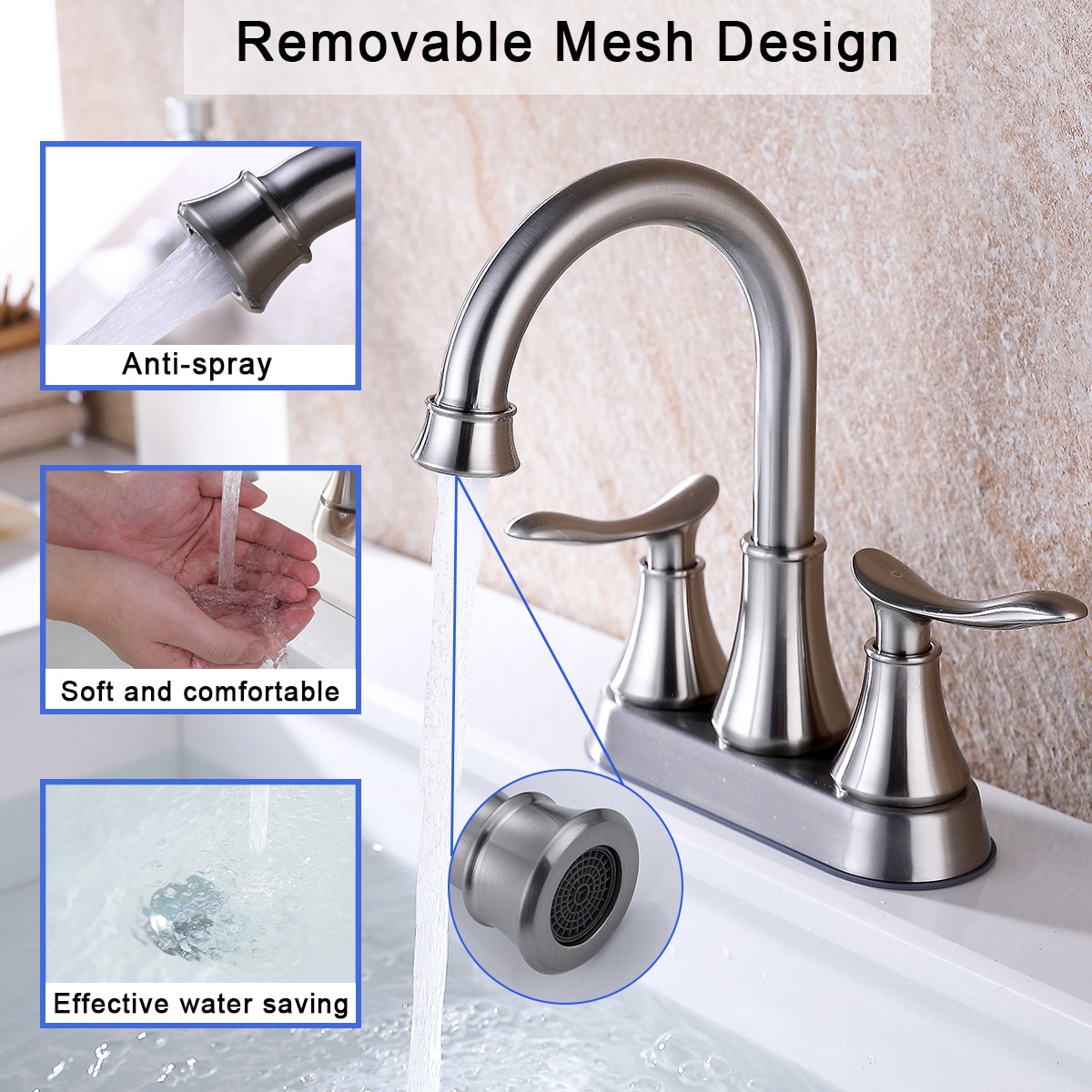 WELLFOR ZQ4009NP Lavatory-Faucets - View #5