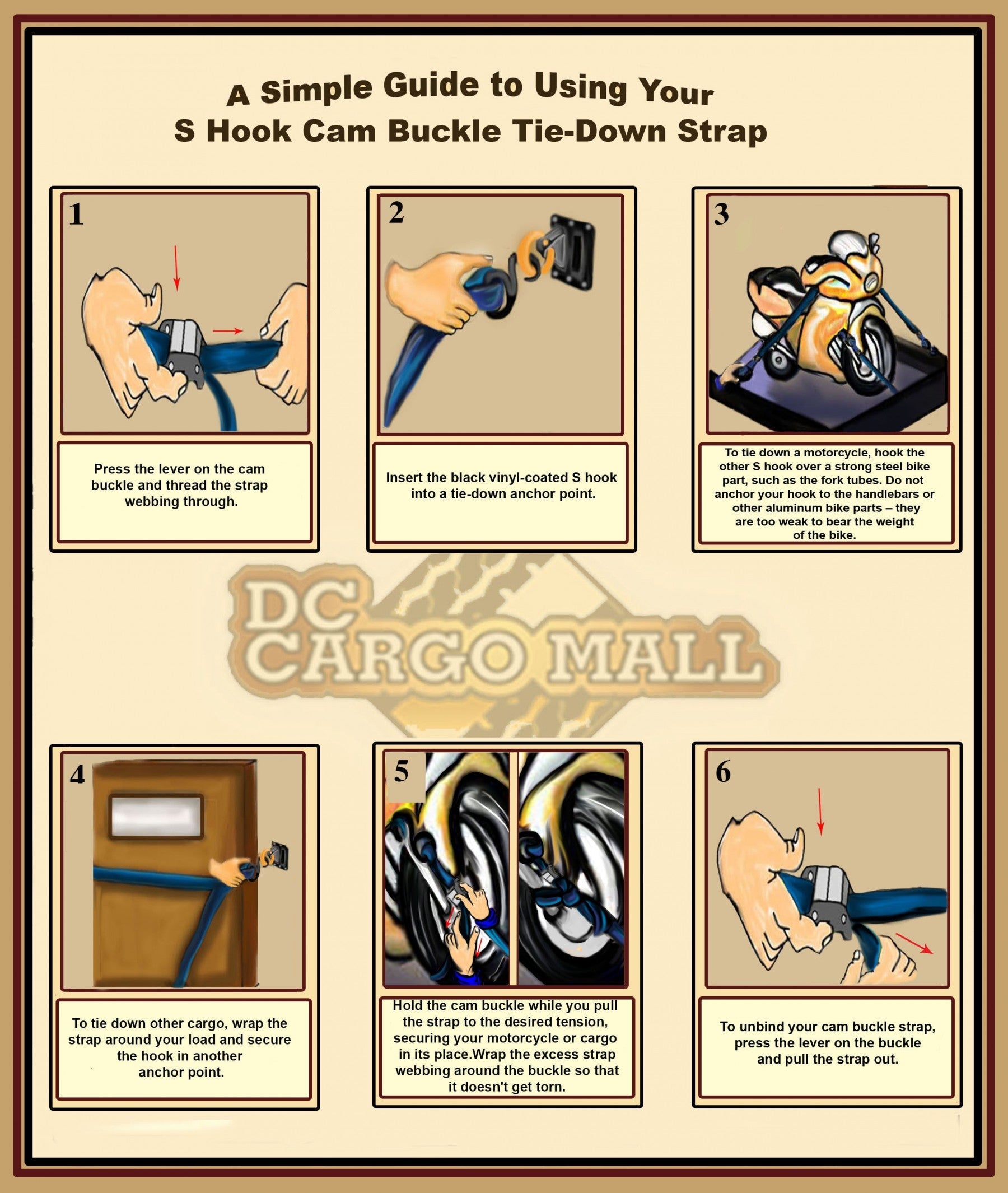 DC Cargo 9CSVS Tie-Downs - View #6