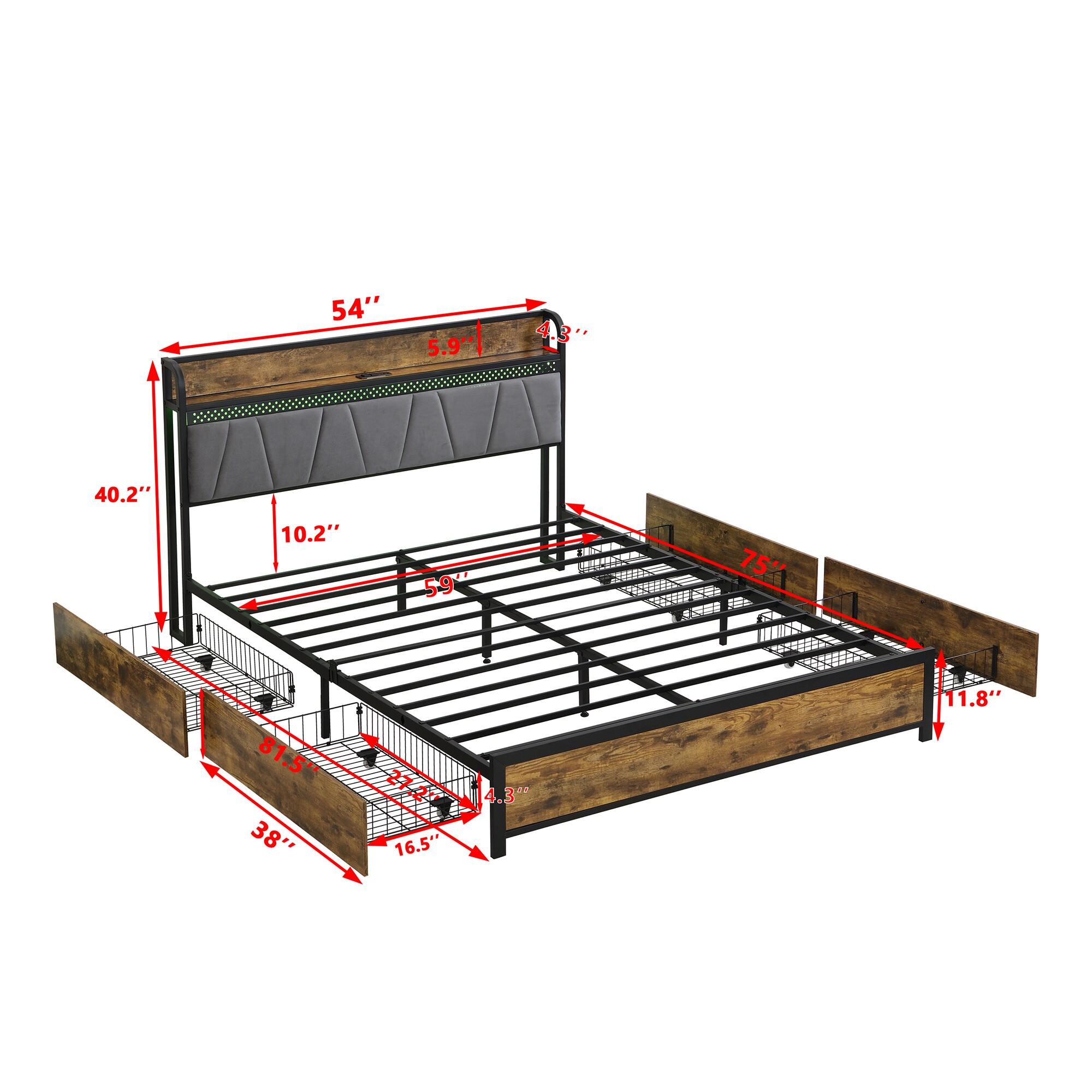 GZMR GZ-SH47860 beds - View #16