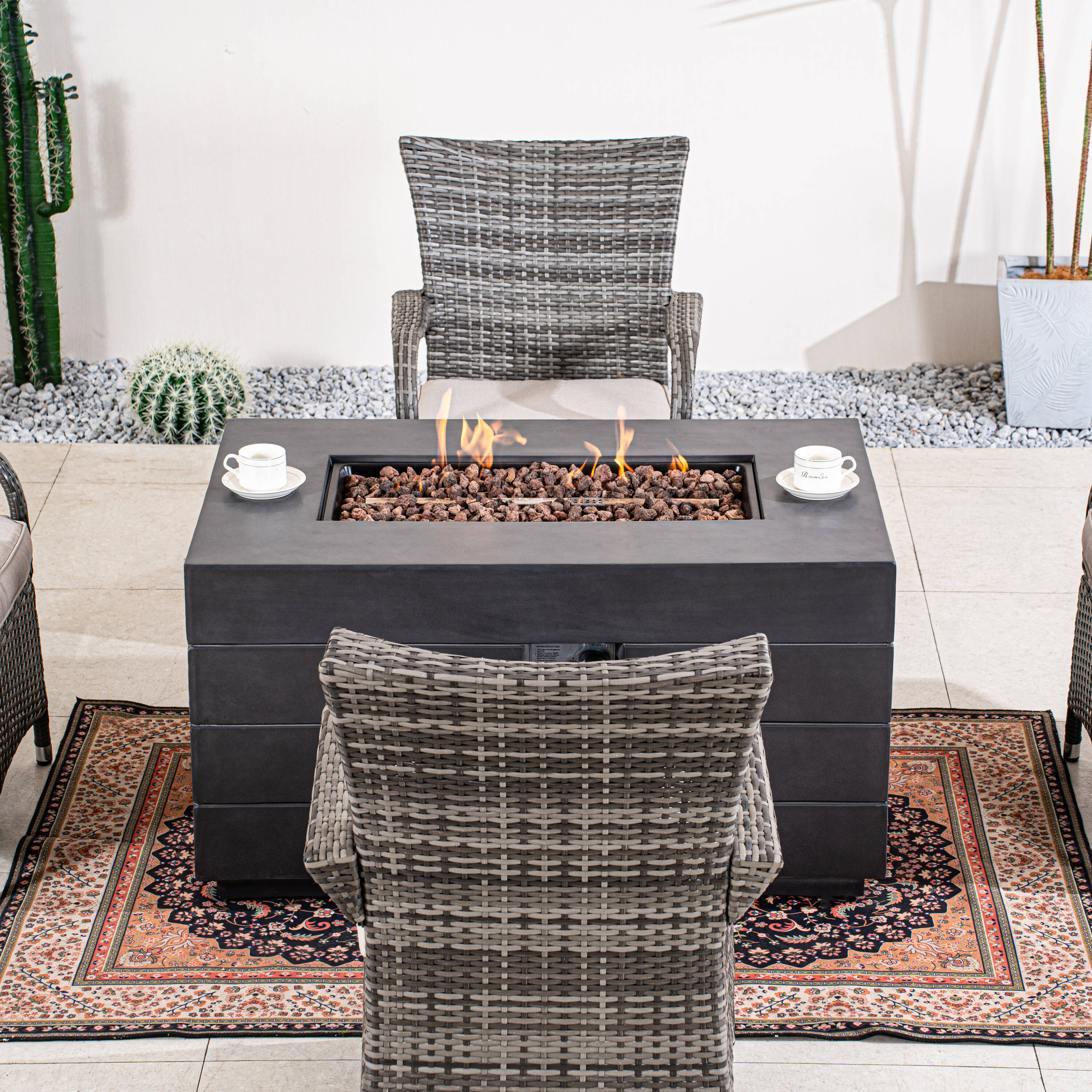 Direct Wicker DWG-2150DG1123G Patio-Conversation-Sets - View #7