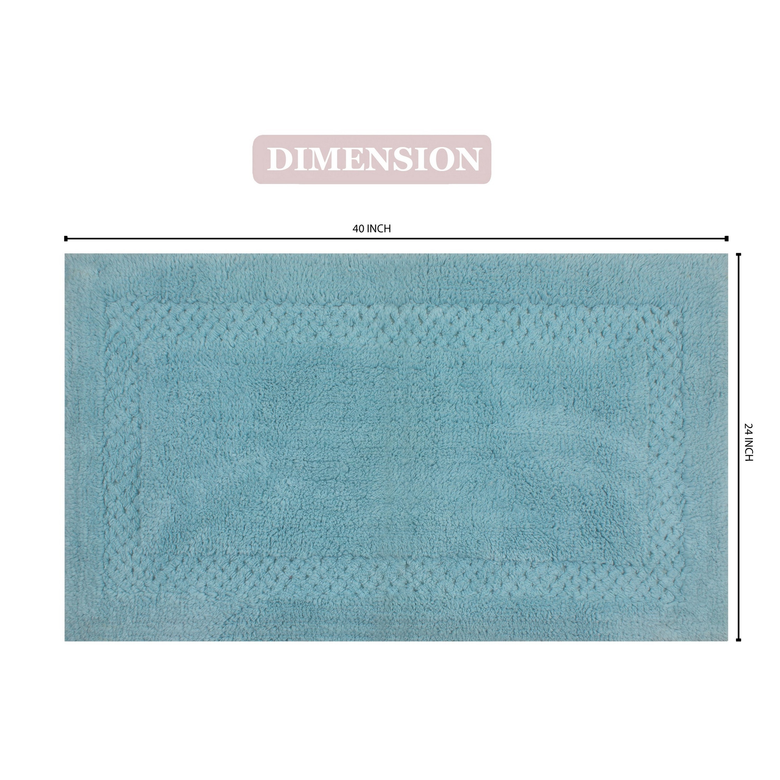 Home Weavers BCL2440AQ Bath-Rugs - View #3