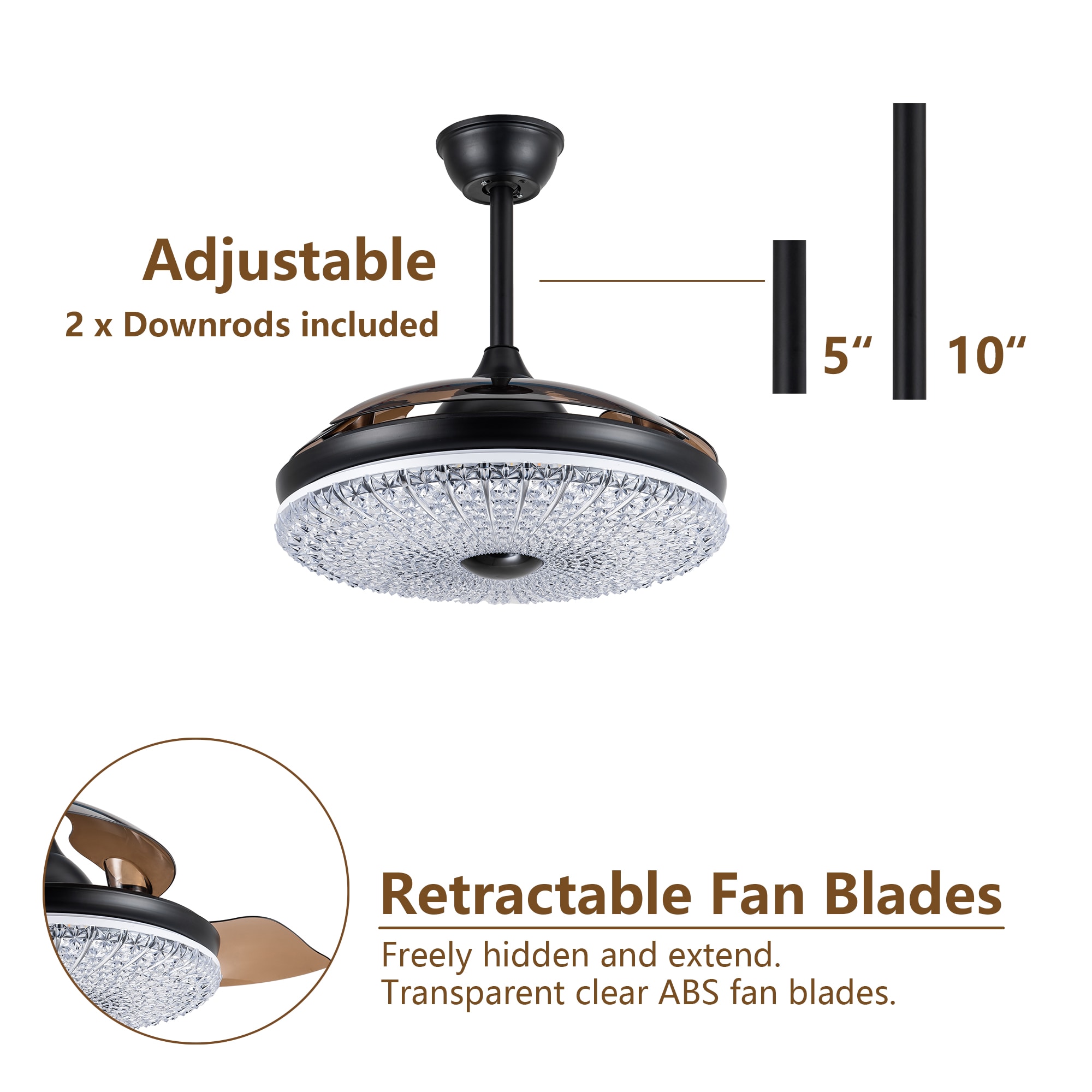Bella Depot BD4257-B Ceiling-Fans - View #6