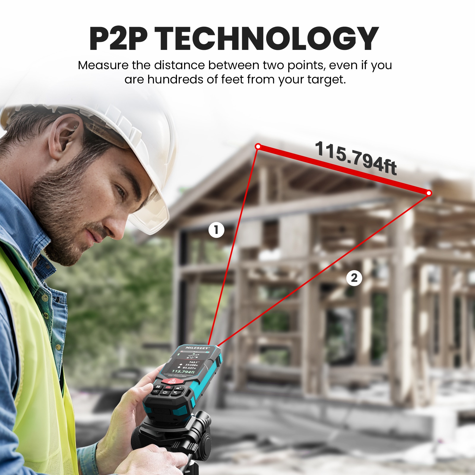 MILESEEY S20(S7) Laser-Distance-Measurers - View #5