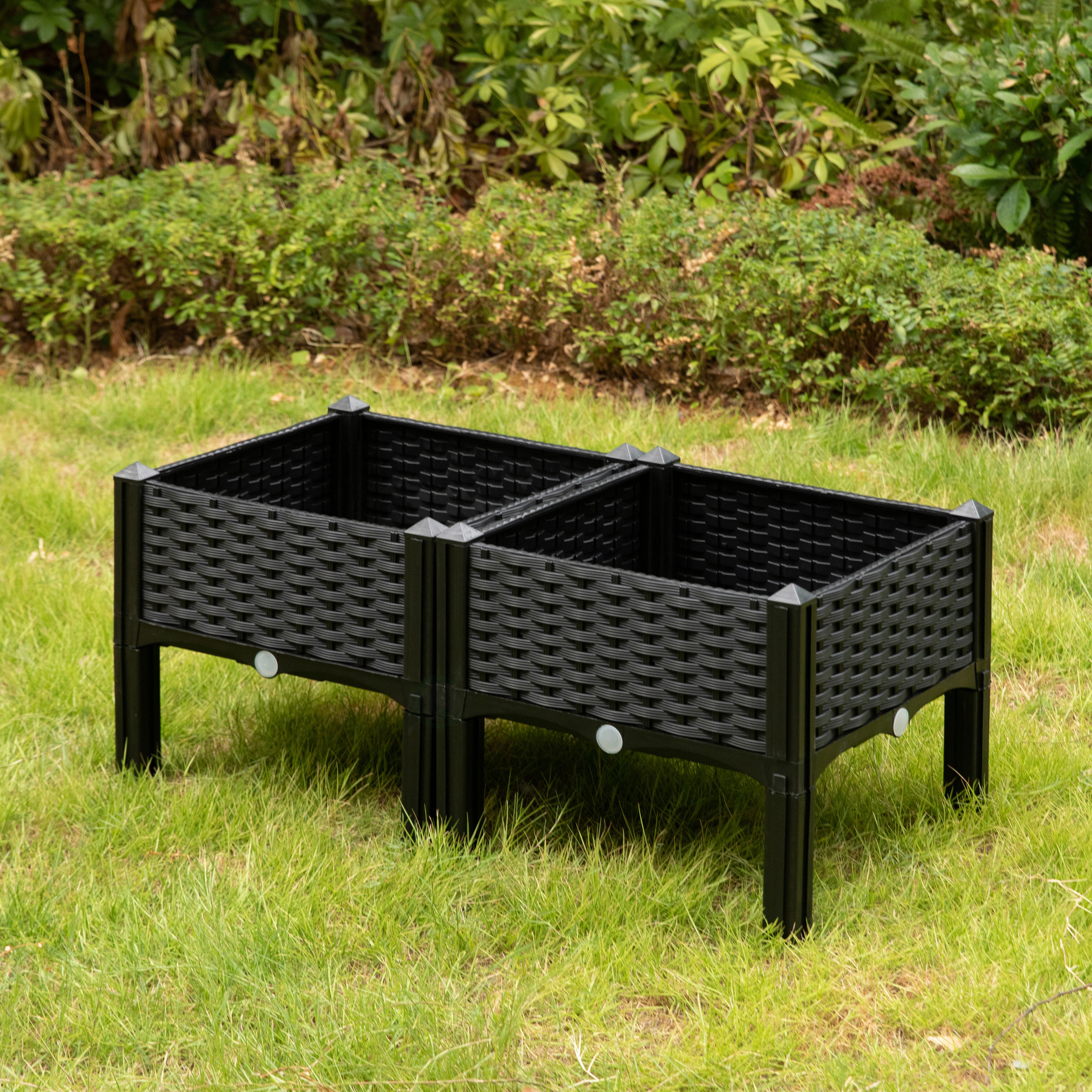Gardenised QI003892.WL Planter-Window-Box - View #3
