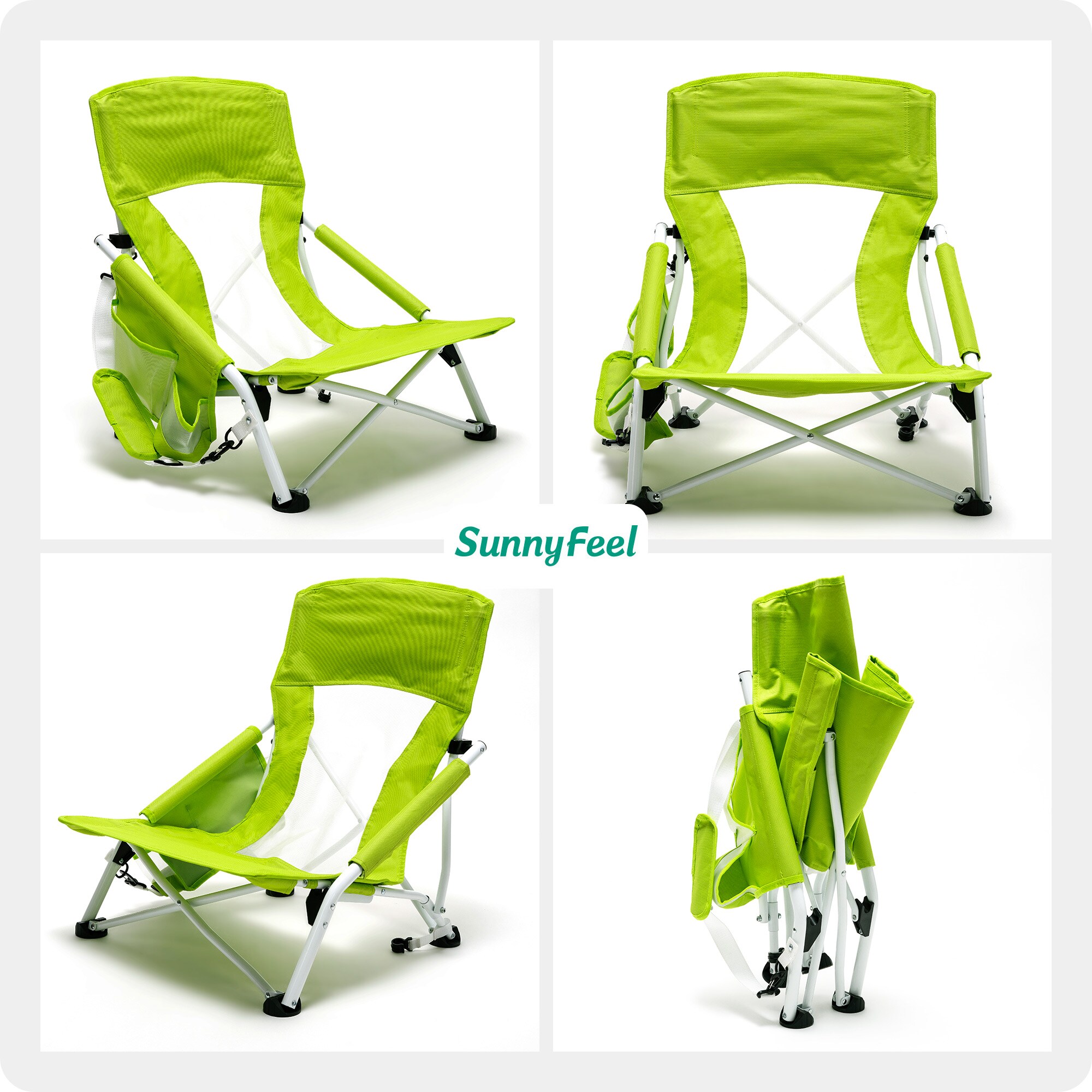 Clihome CL-P2AC2417GGN2 Beach-Camping-Chairs - View #6