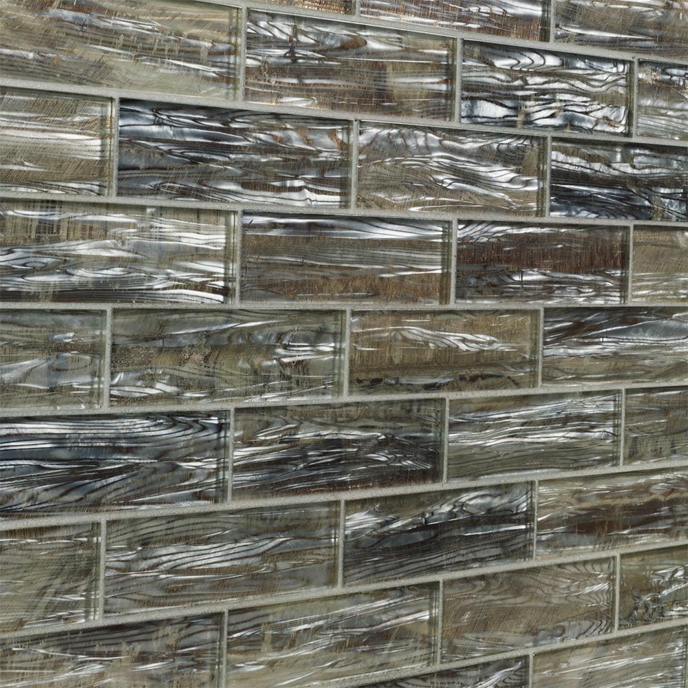 Imperial City 12-in x 12-in Glossy Glass Brick Subway Wall Tile (0.97-sq. ft/ Piece) | - Elida Ceramica LW0319401