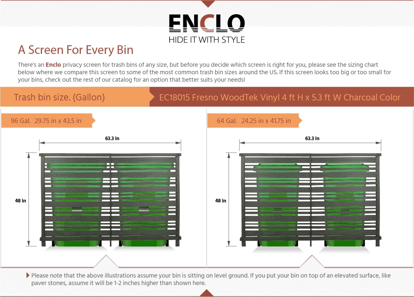 Enclo Privacy Screens EC18015 Outdoor-Privacy-Screen - View #4