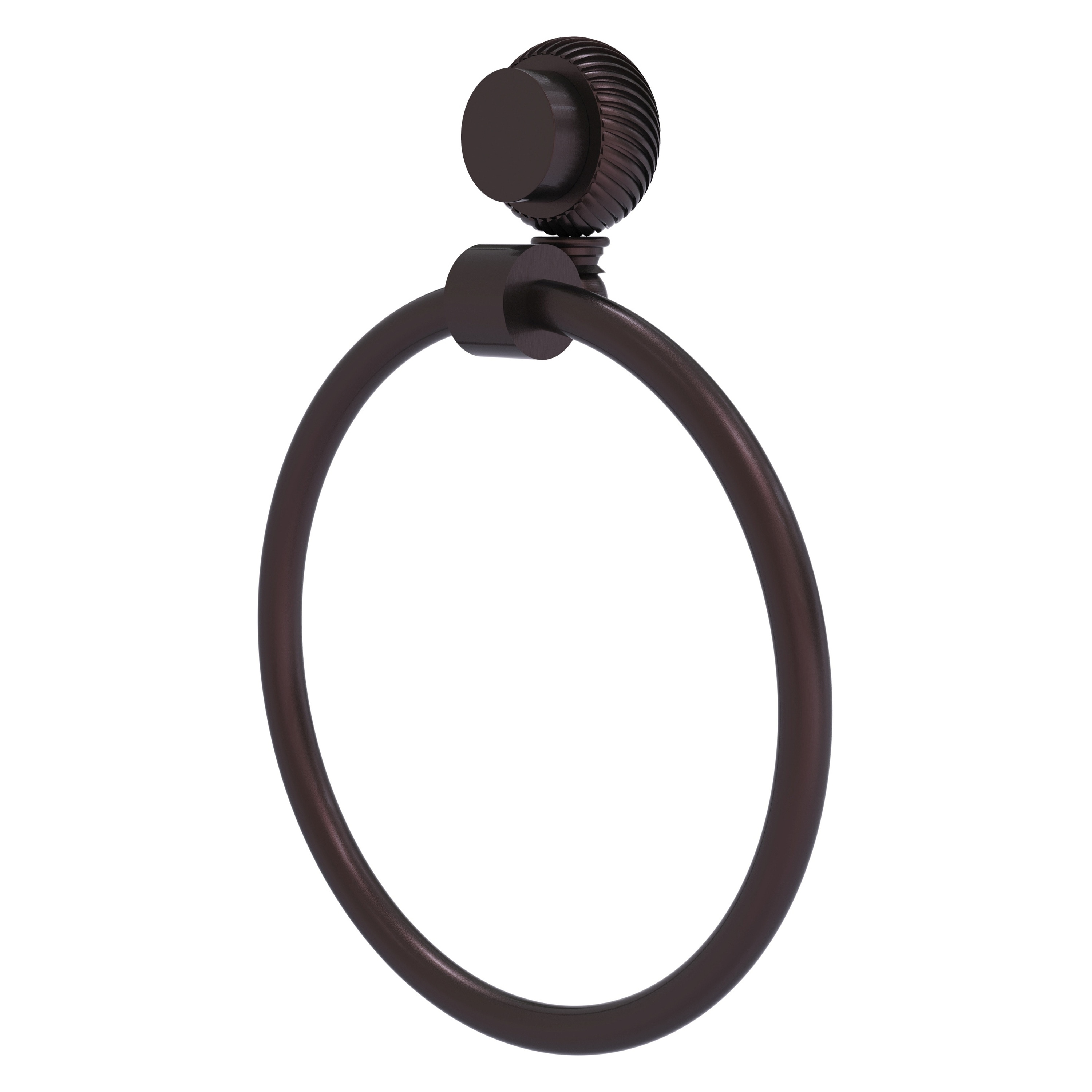 Allied Brass 416T-ABZ Venus Antique Bronze Wall mount Single Towel Ring