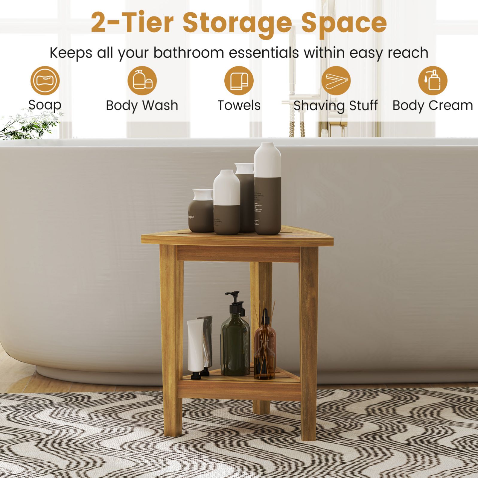 LIVIZA HJY-12446 Bath-Safety-Seats-Benches - View #2